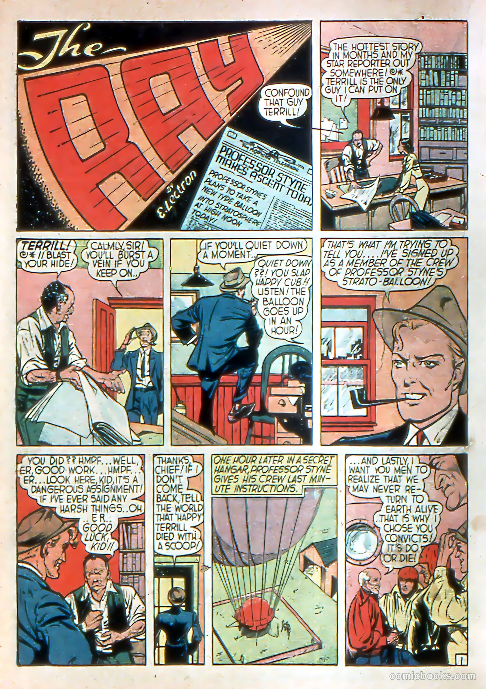 Smash Comics #14 (1940) — page 34 of 68