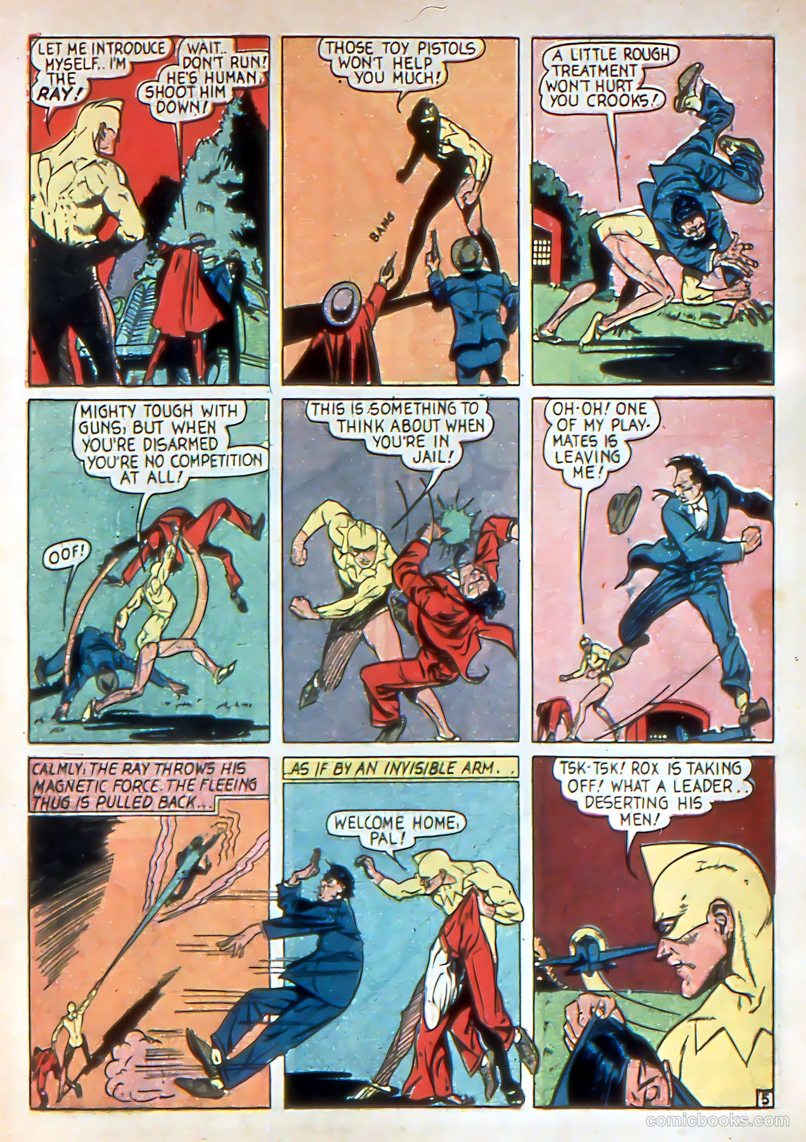 Smash Comics #14 (1940) — page 38 of 68