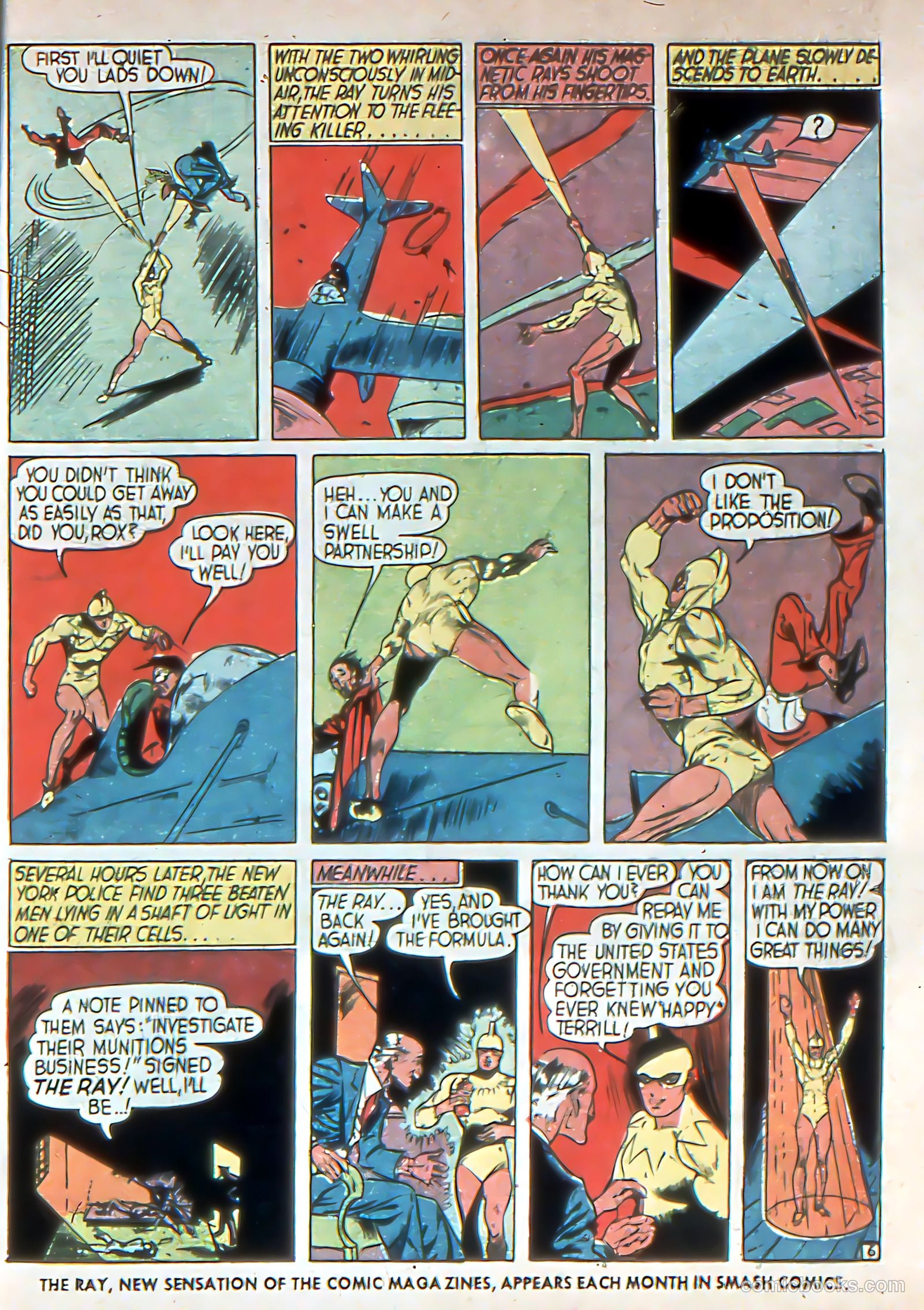 Smash Comics #14 (1940) — page 39 of 68