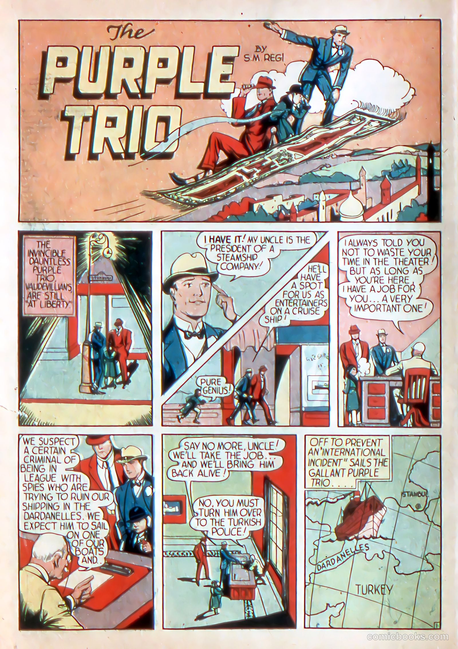 Smash Comics #14 (1940) — page 52 of 68
