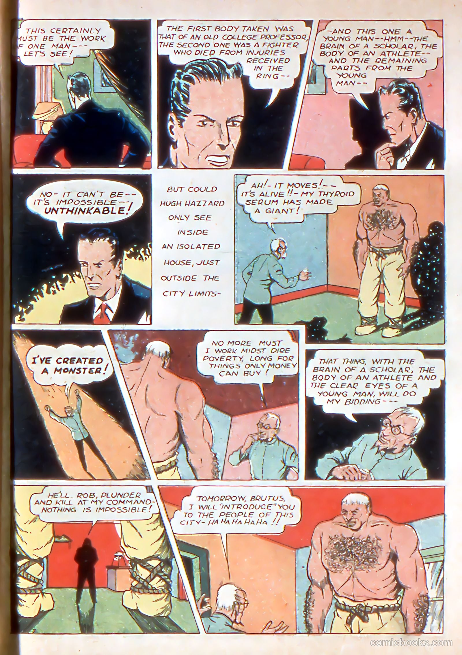 Smash Comics #14 (1940) — page 61 of 68