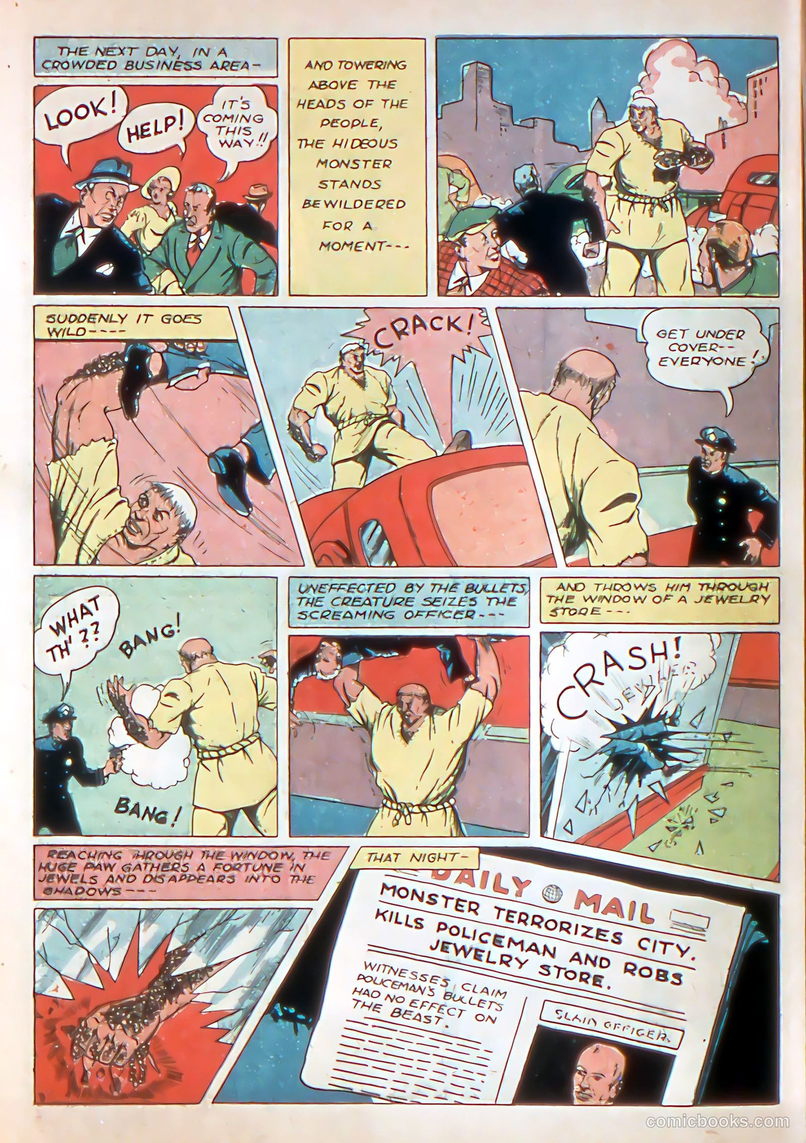 Smash Comics #14 (1940) — page 62 of 68