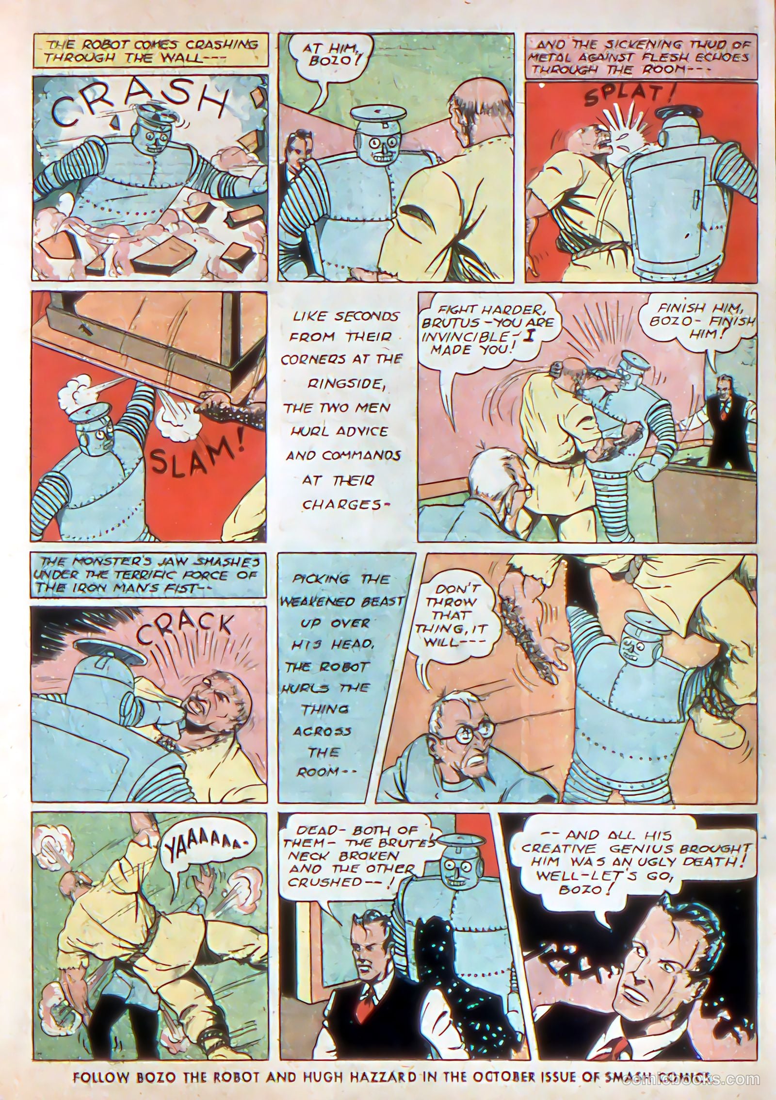 Smash Comics #14 (1940) — page 66 of 68