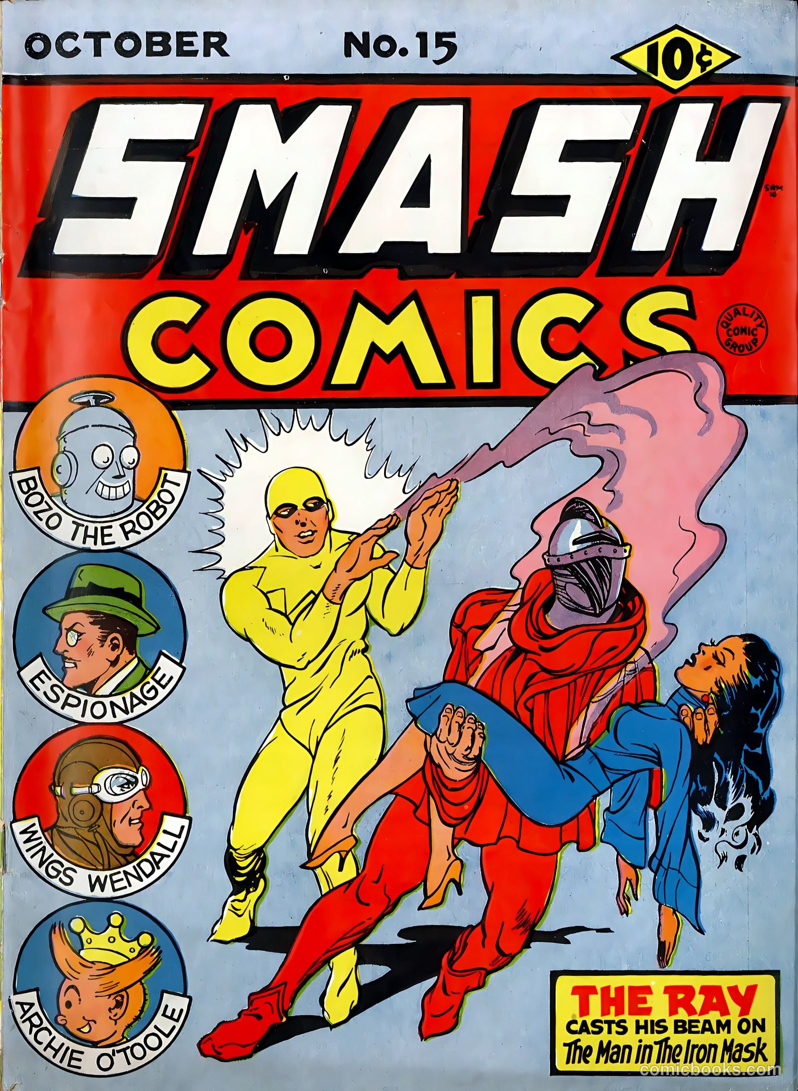 Smash Comics #15 (1940) — page 2 of 68