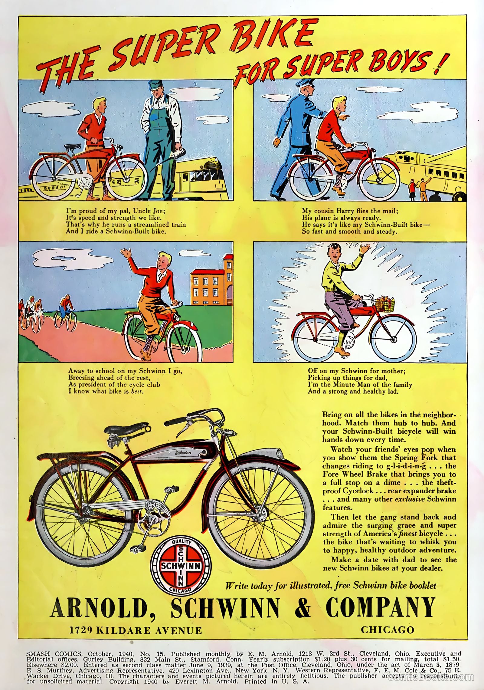 Smash Comics #15 (1940) — page 3 of 68