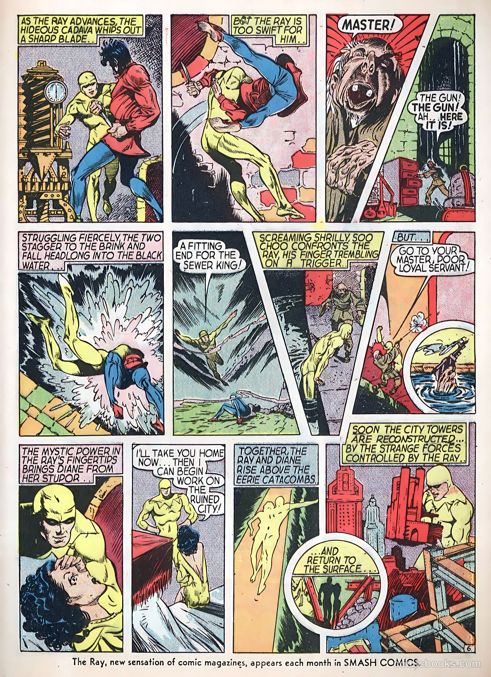 Smash Comics #15 (1940) — page 40 of 68
