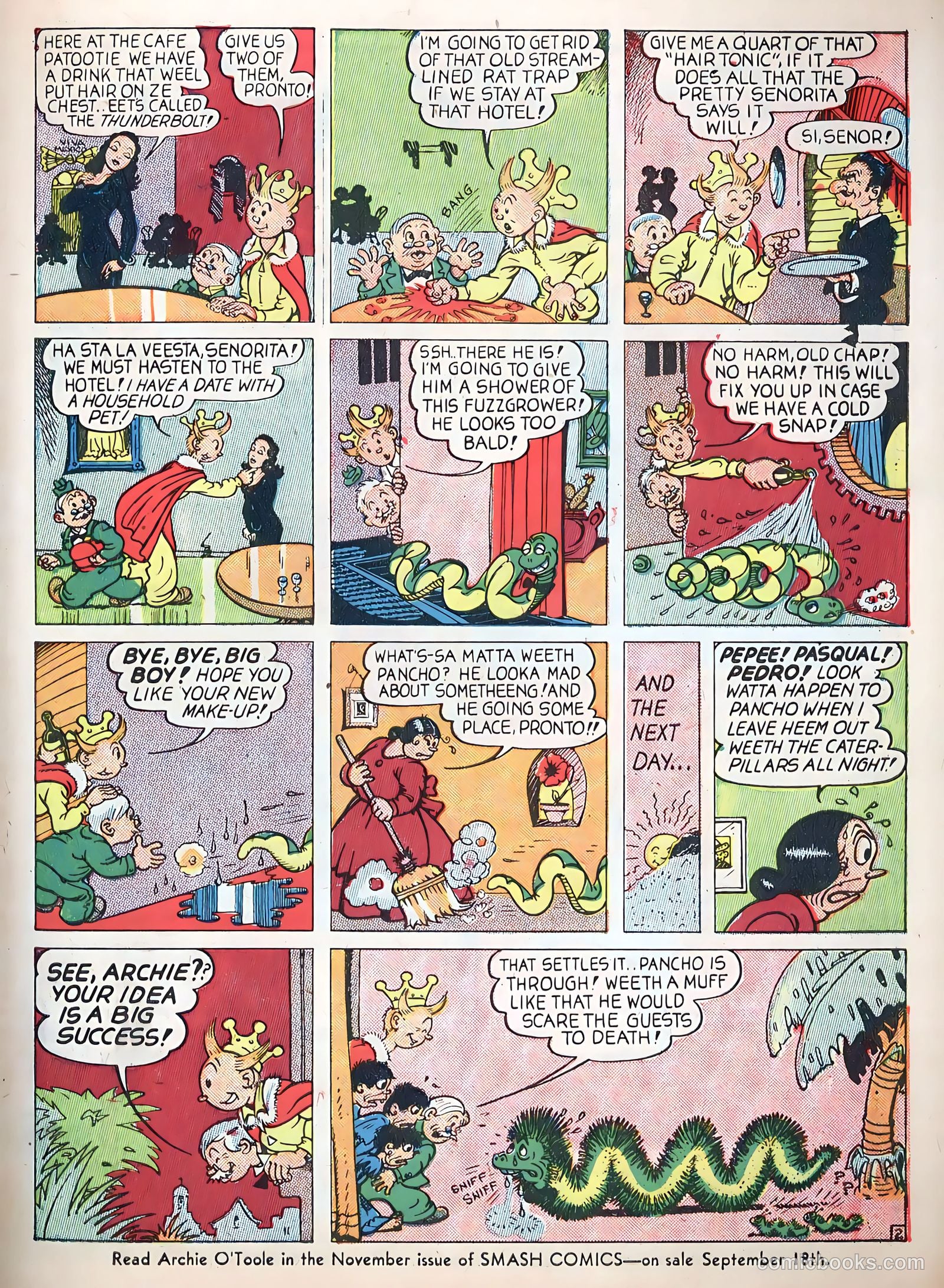 Smash Comics #15 (1940) — page 42 of 68