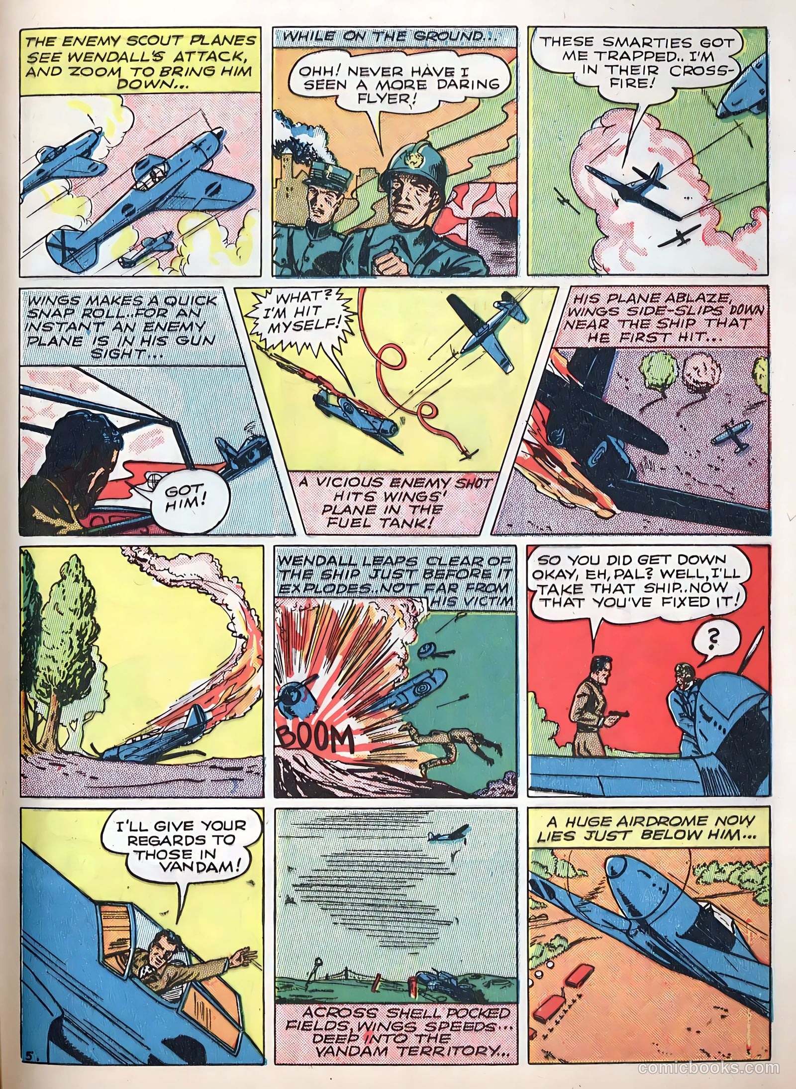 Smash Comics #15 (1940) — page 48 of 68