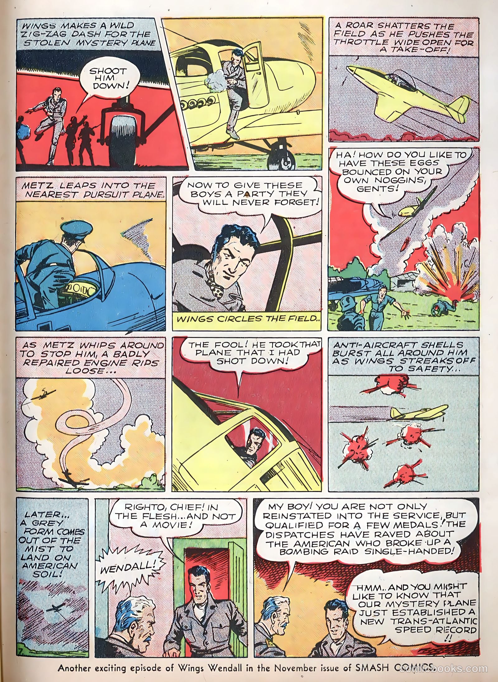 Smash Comics #15 (1940) — page 50 of 68