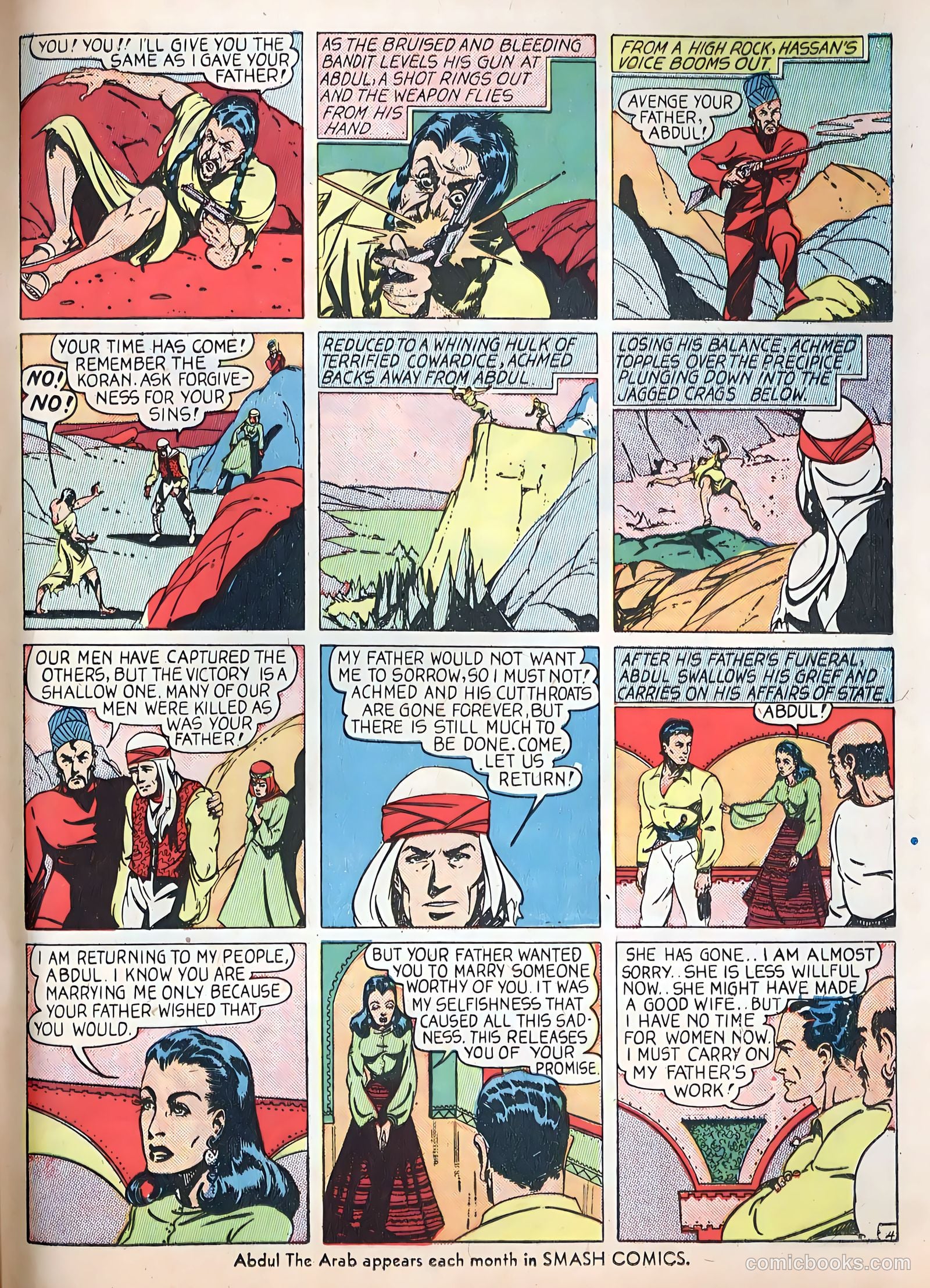 Smash Comics #15 (1940) — page 59 of 68