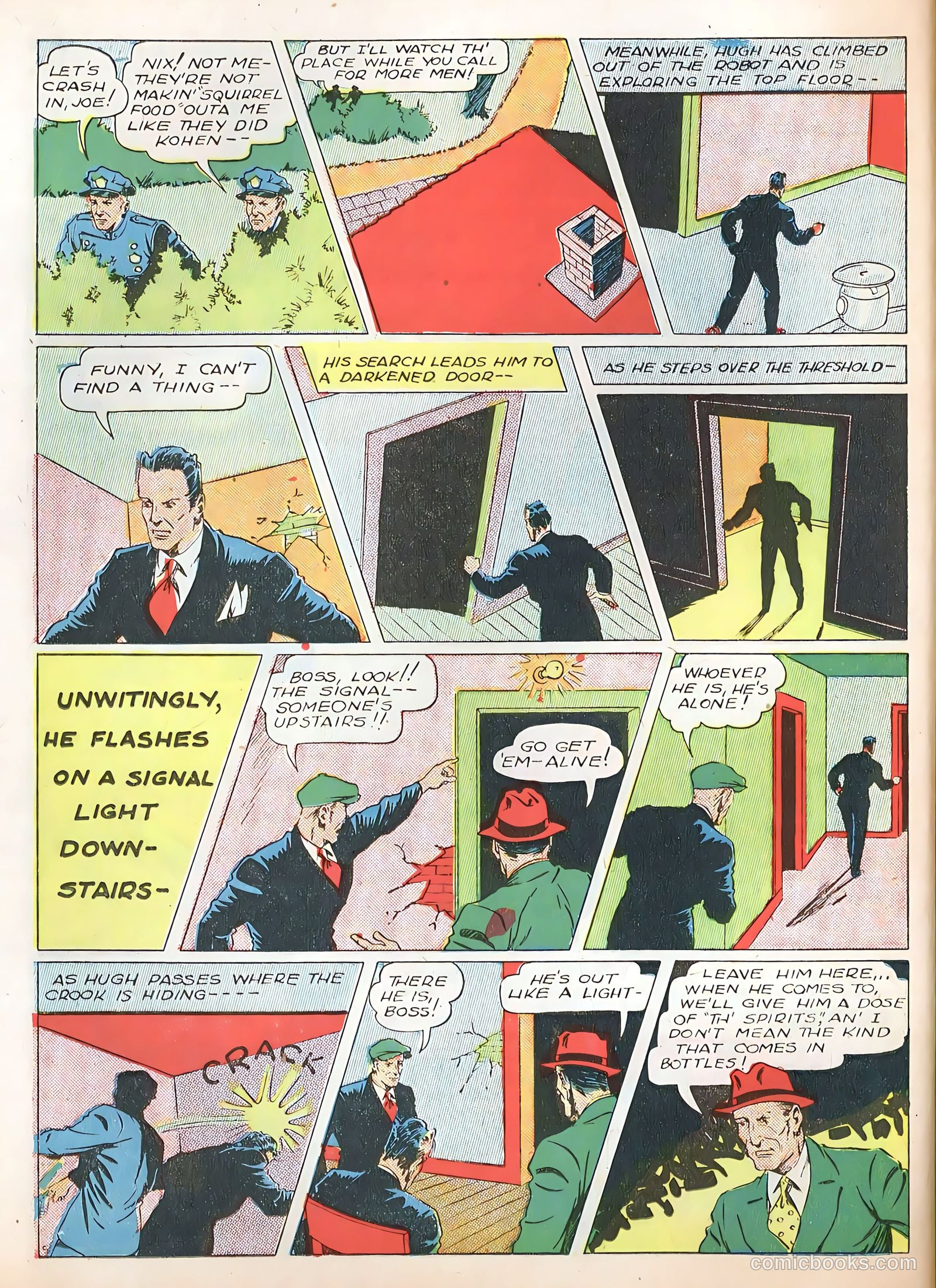 Smash Comics #15 (1940) — page 64 of 68