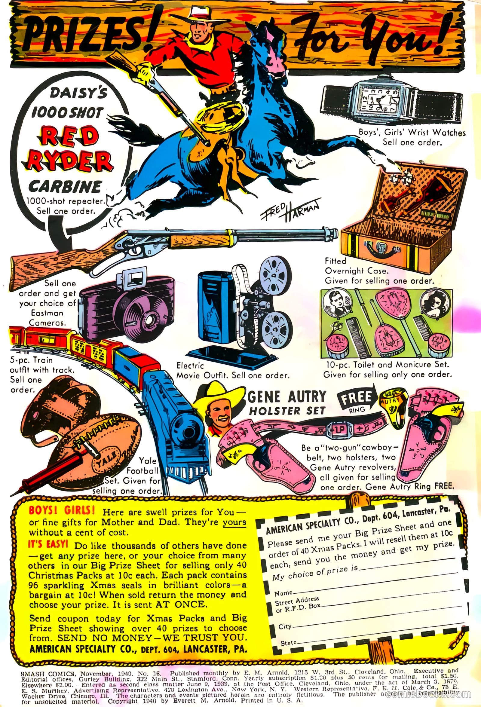Smash Comics #16 (1940) — page 2 of 68
