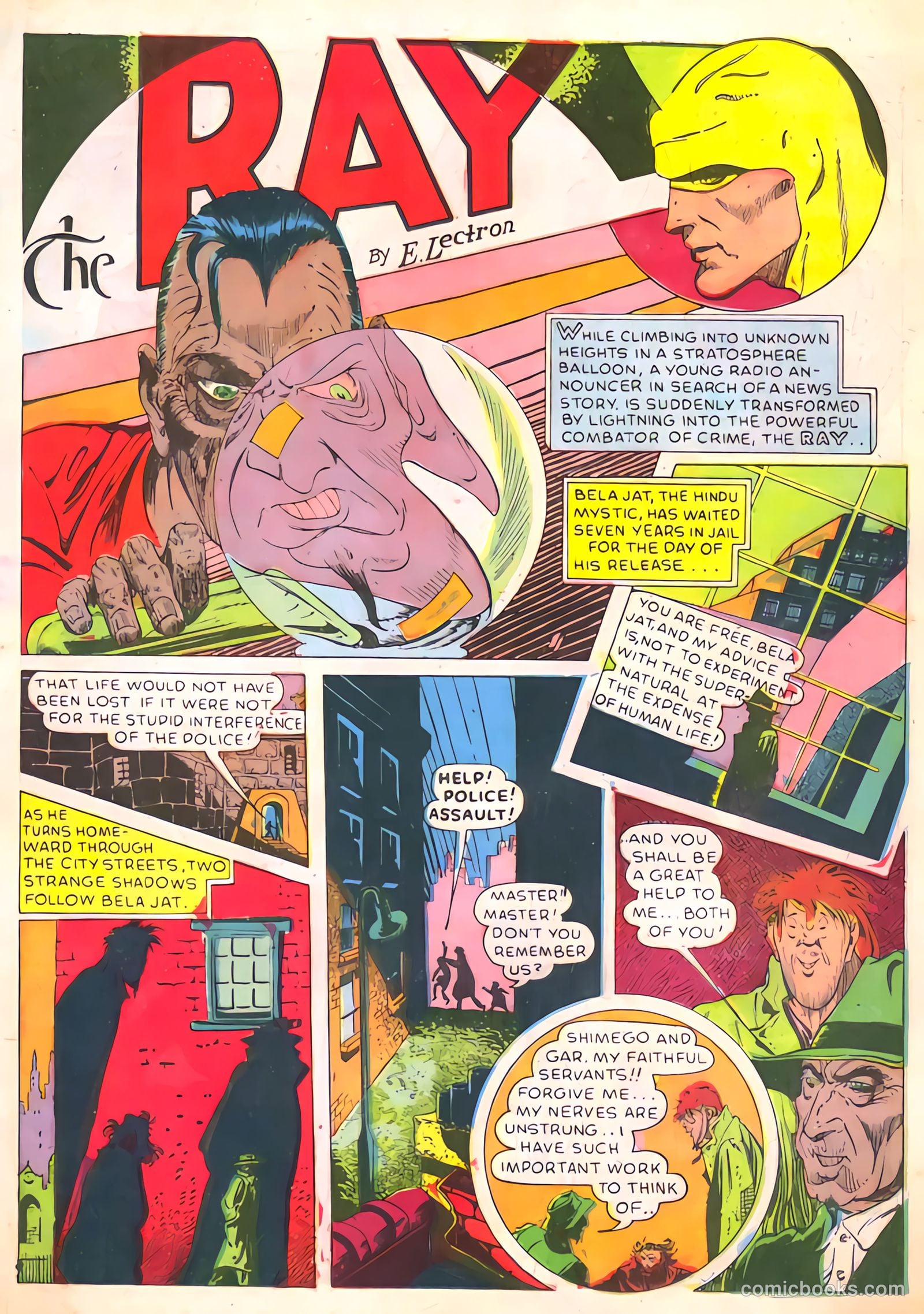 Smash Comics #16 (1940) — page 3 of 68