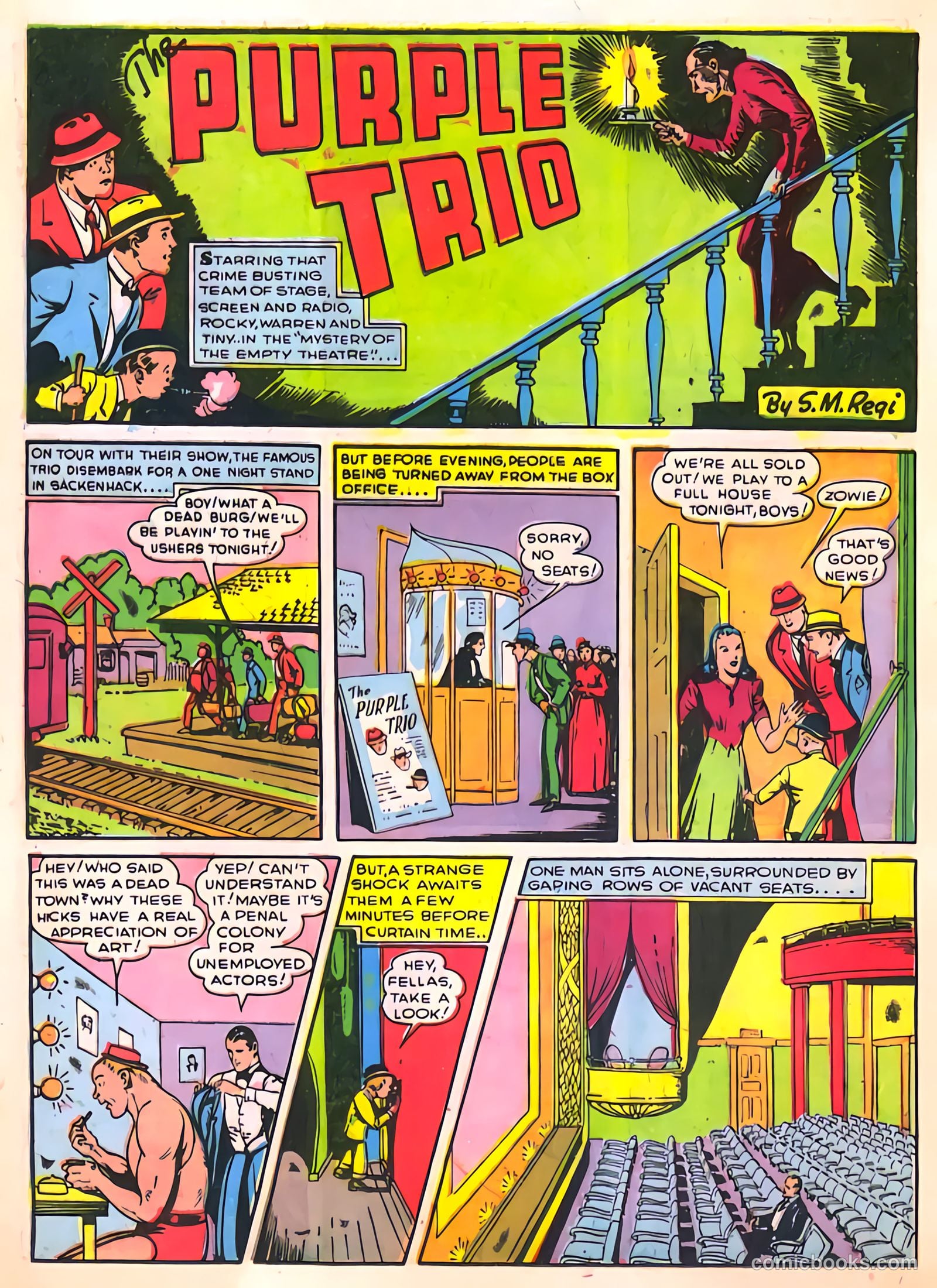 Smash Comics #16 (1940) — page 12 of 68