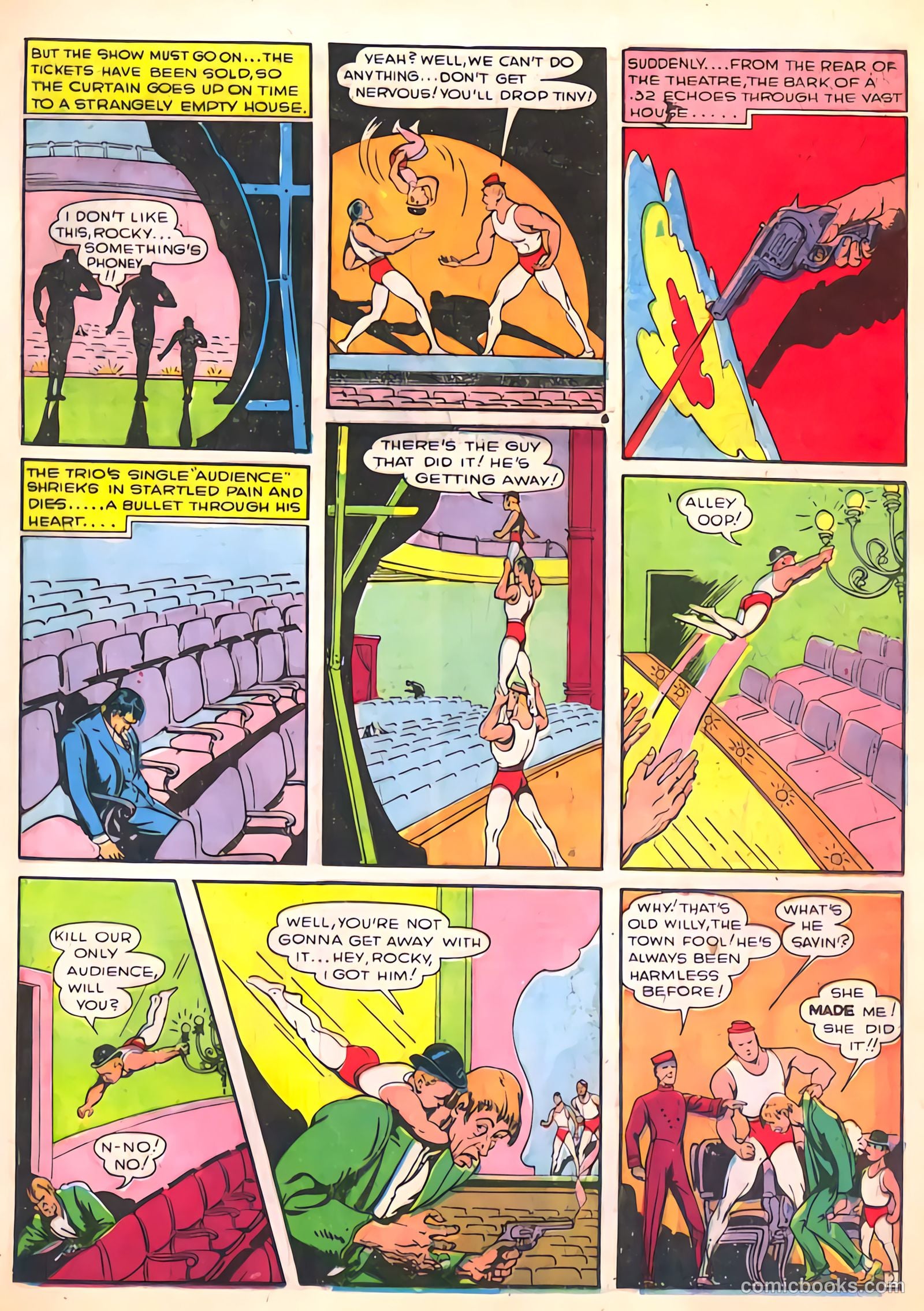 Smash Comics #16 (1940) — page 13 of 68