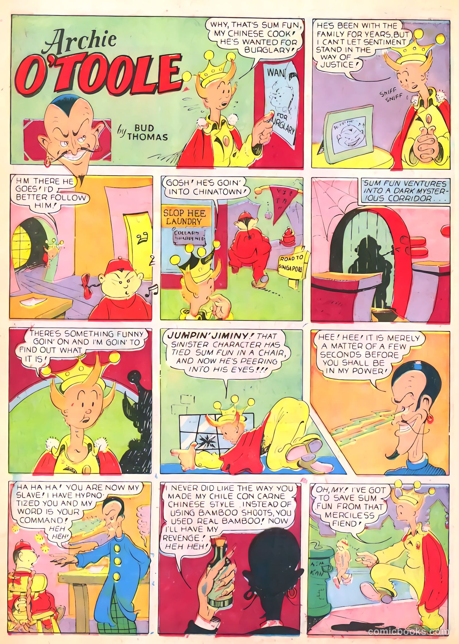 Smash Comics #16 (1940) — page 18 of 68