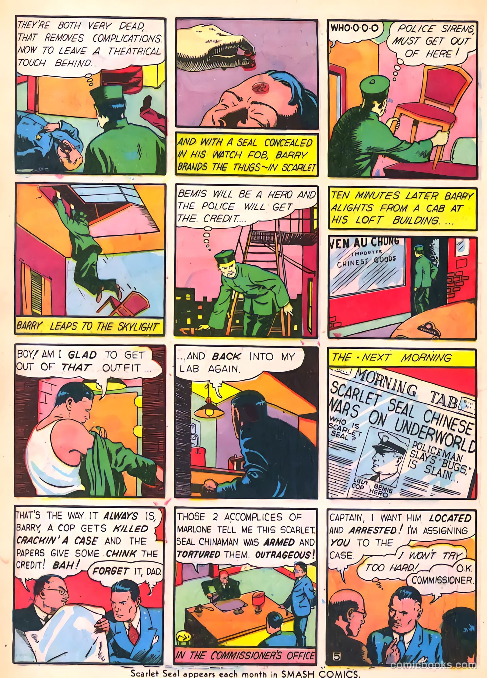 Smash Comics #16 (1940) — page 28 of 68