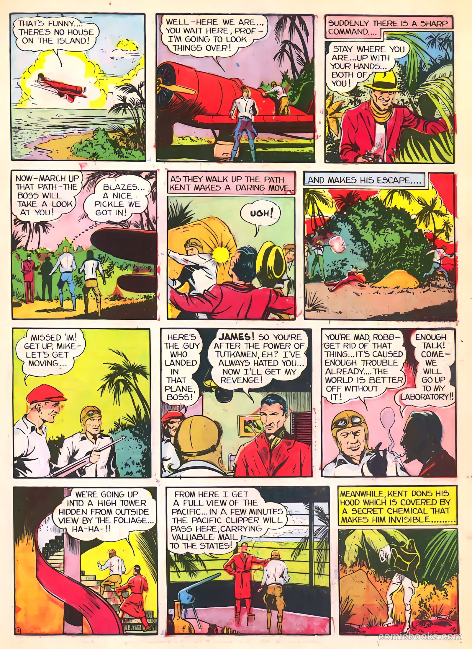 Smash Comics #16 (1940) — page 31 of 68