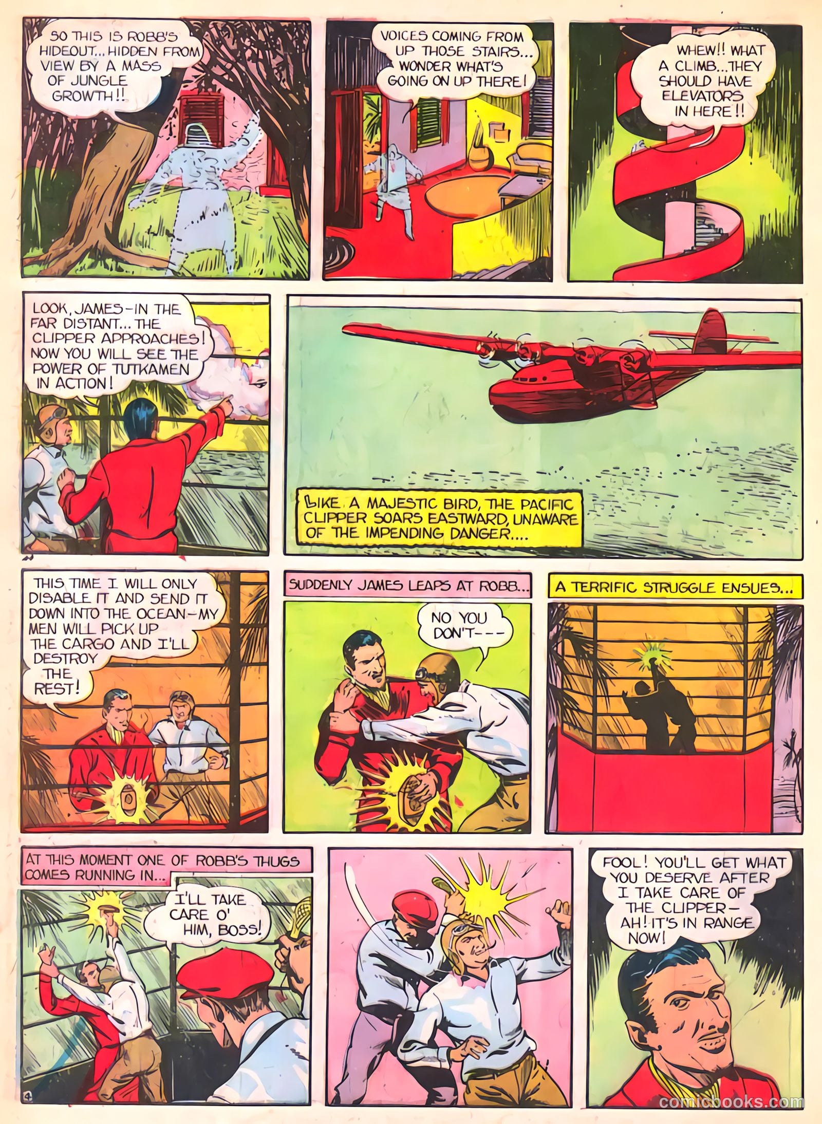 Smash Comics #16 (1940) — page 32 of 68