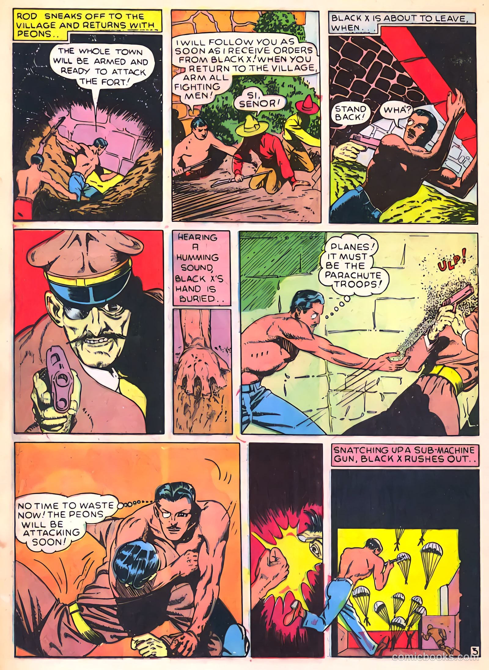 Smash Comics #16 (1940) — page 36 of 68