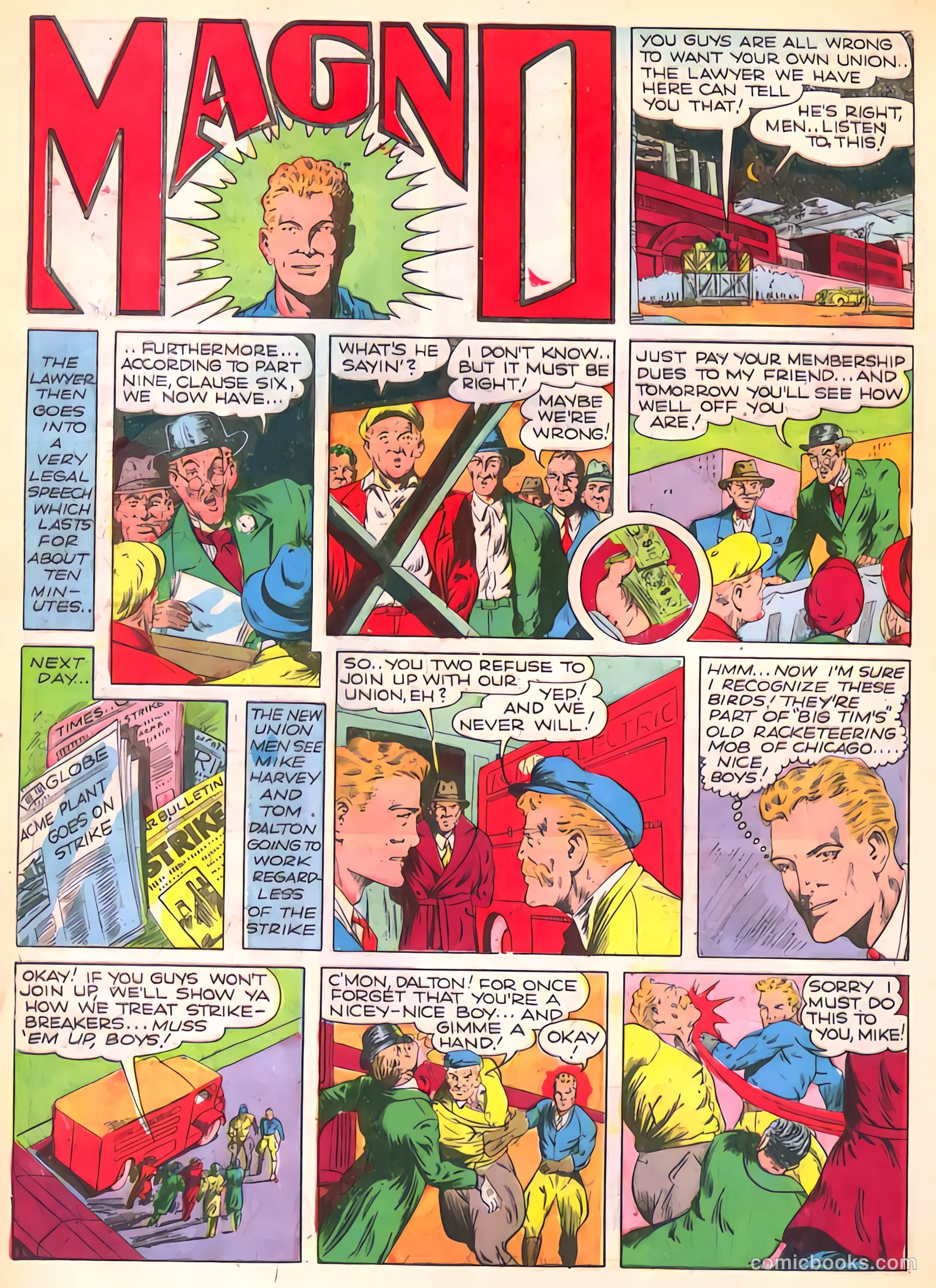 Smash Comics #16 (1940) — page 40 of 68