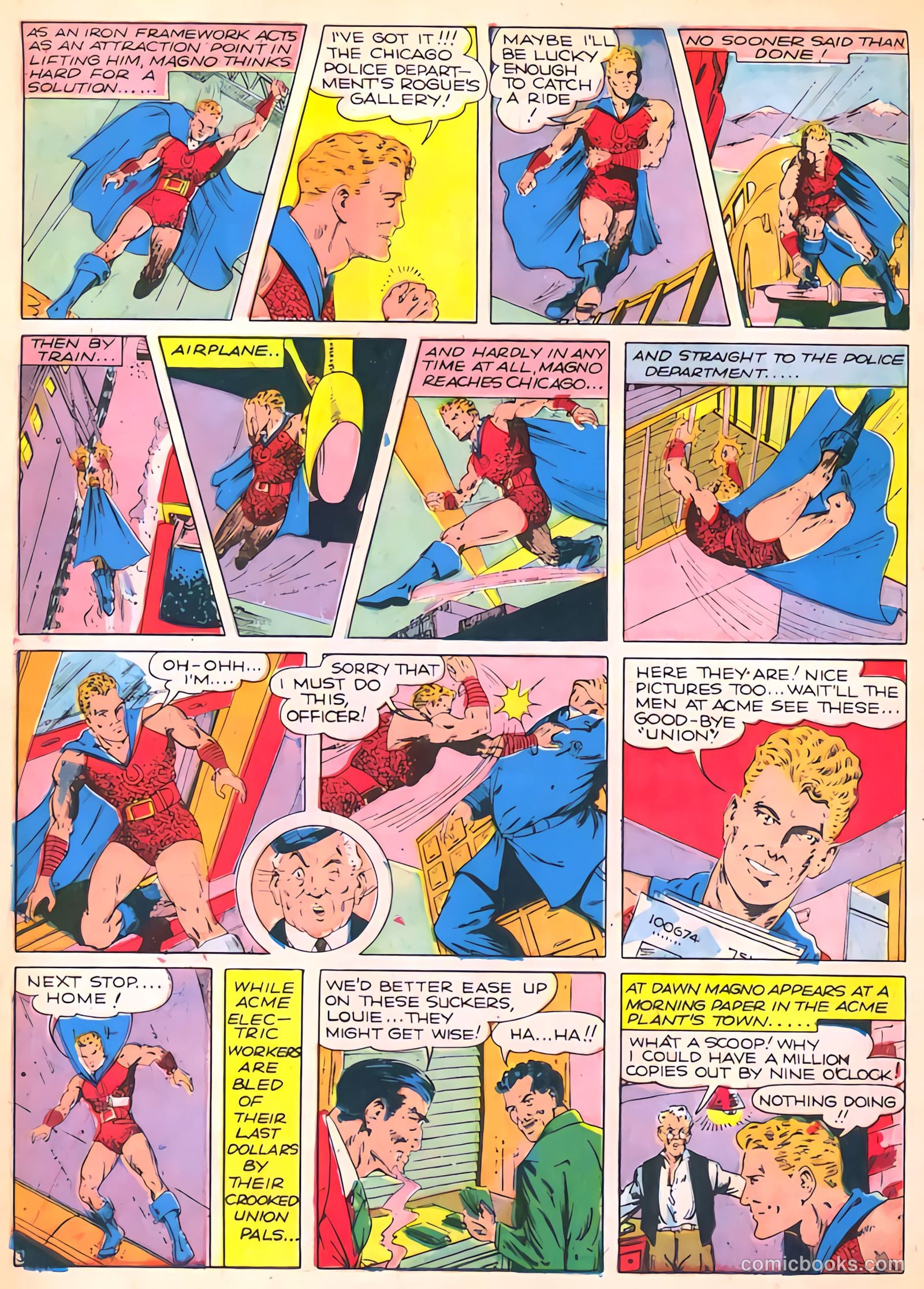 Smash Comics #16 (1940) — page 42 of 68