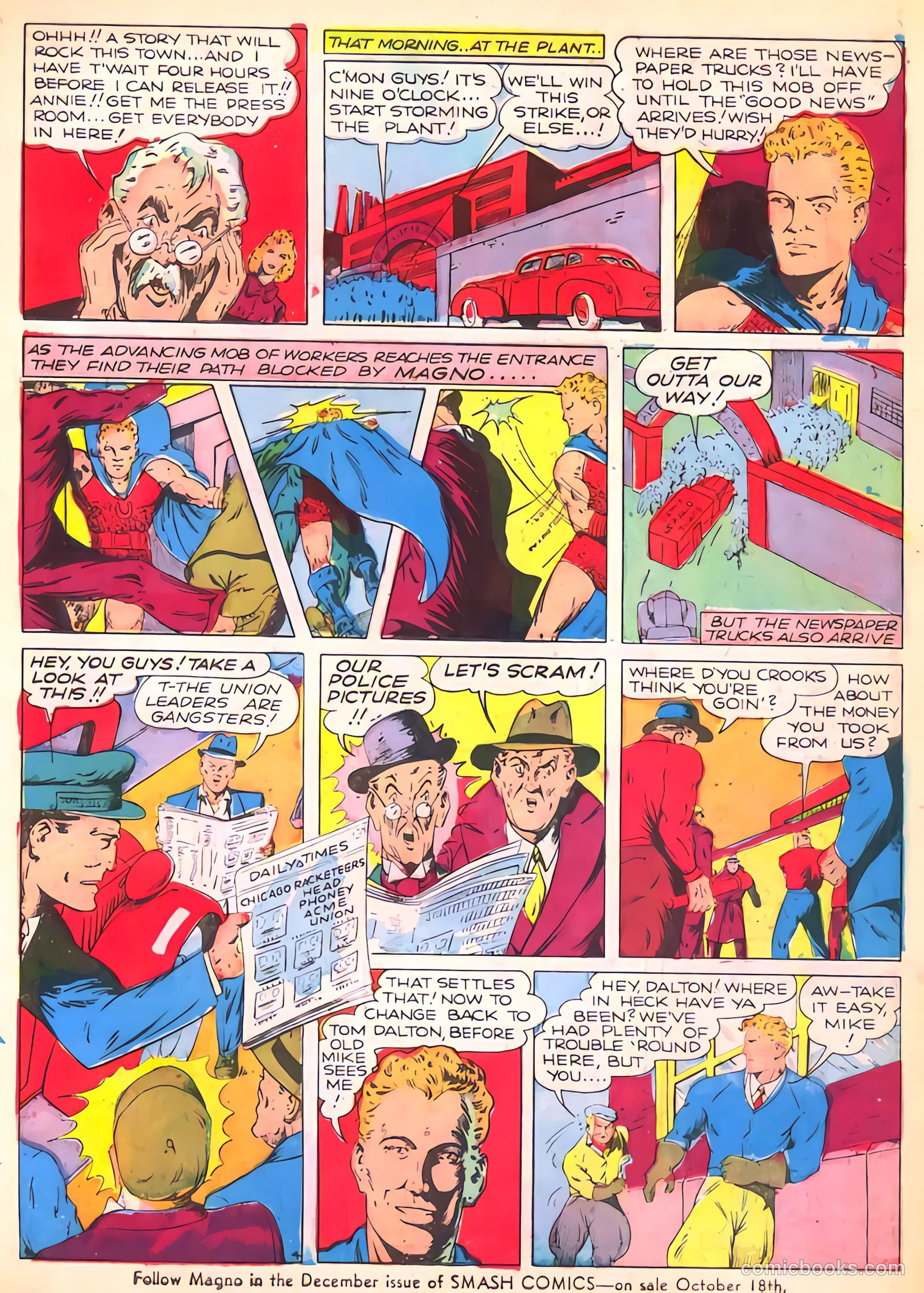 Smash Comics #16 (1940) — page 43 of 68