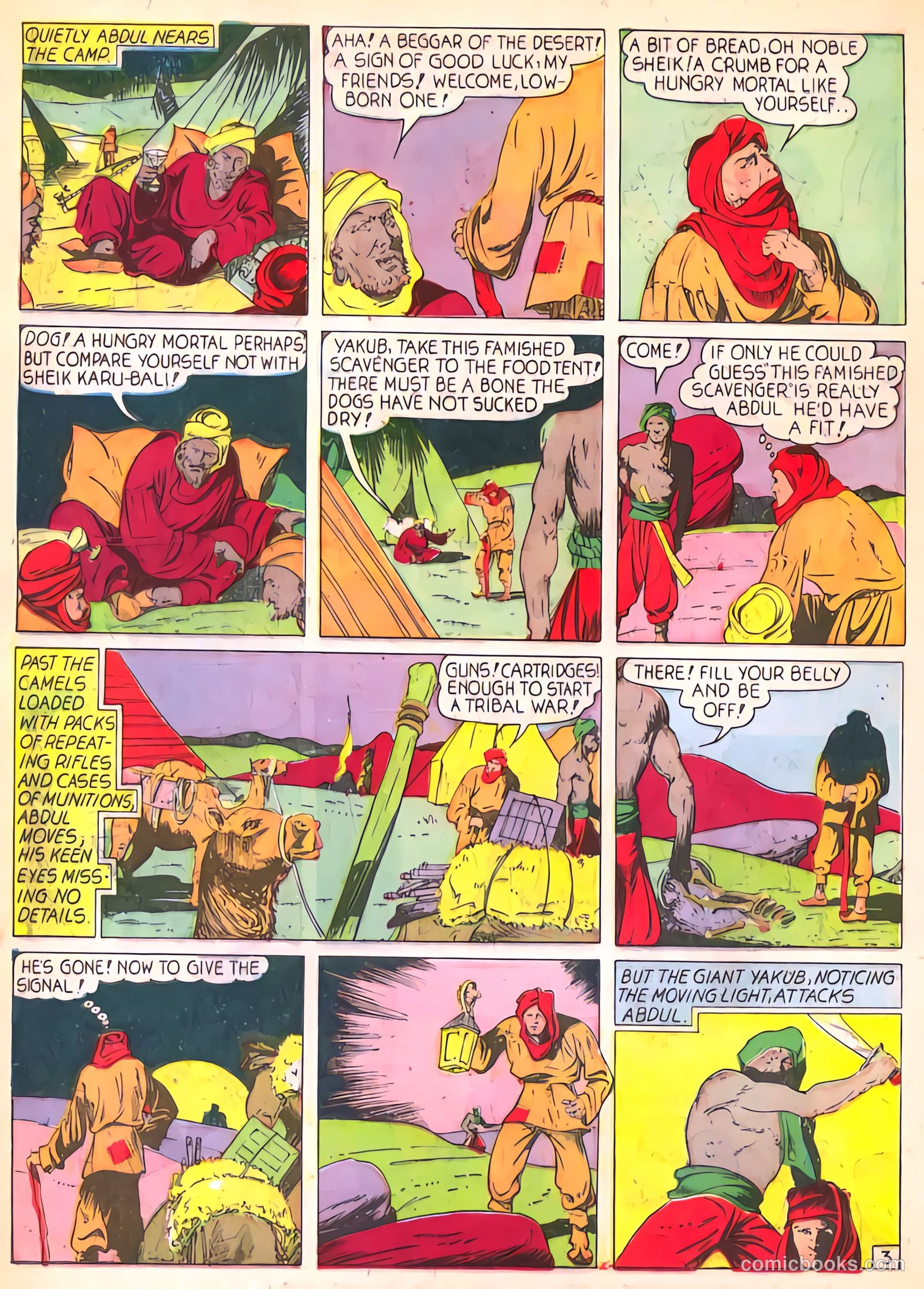 Smash Comics #16 (1940) — page 48 of 68