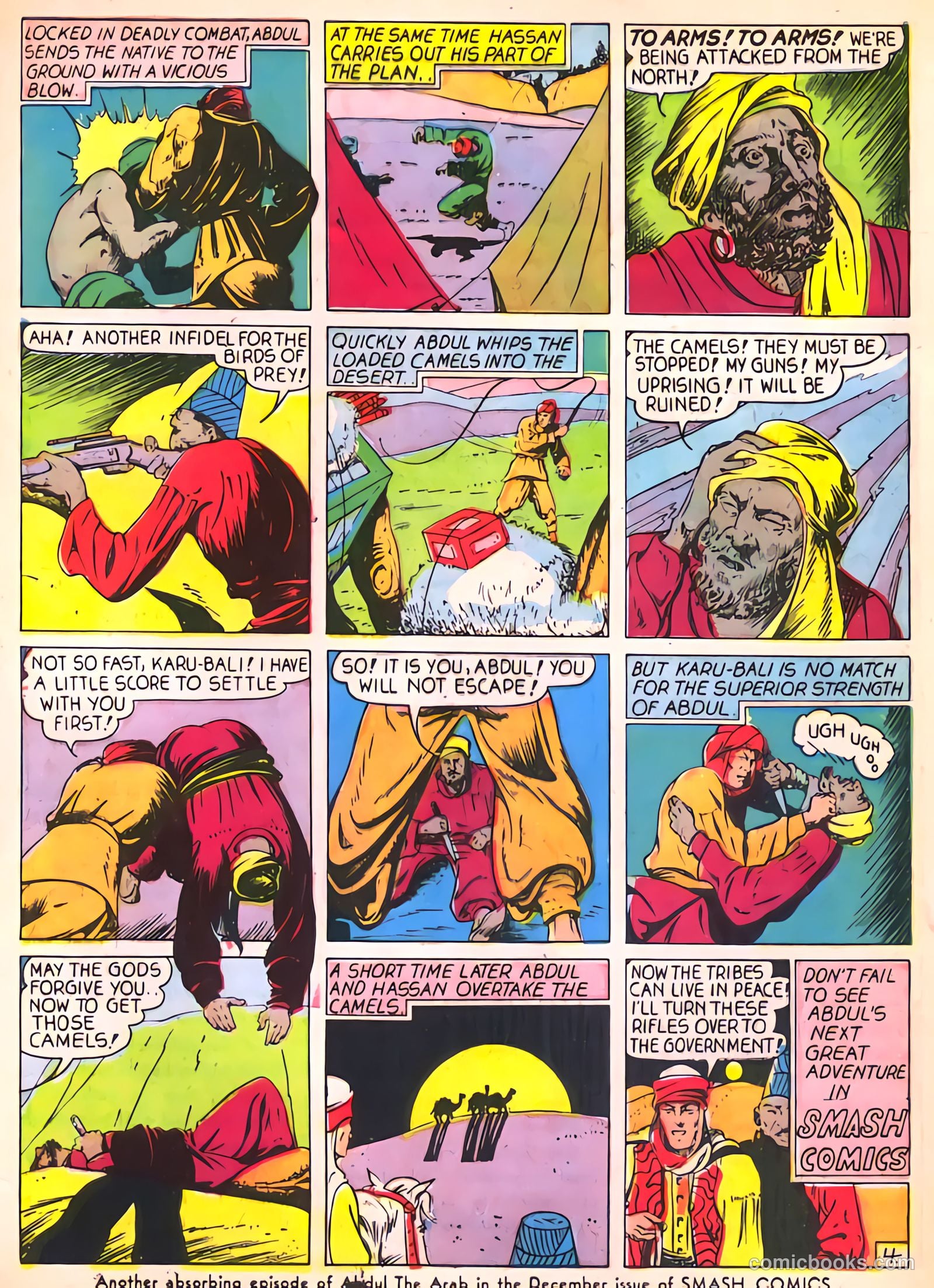 Smash Comics #16 (1940) — page 49 of 68