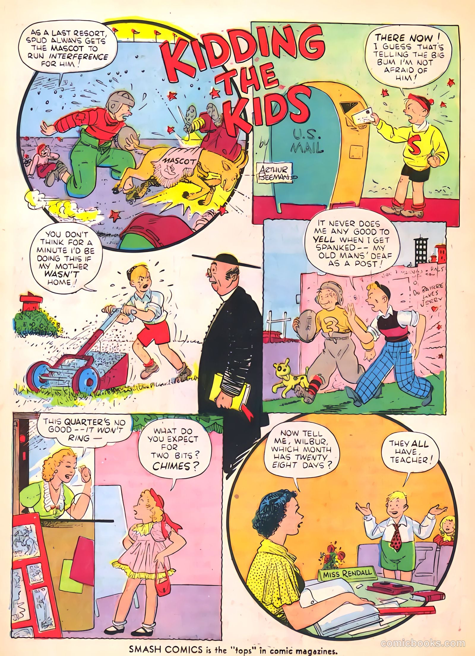 Smash Comics #16 (1940) — page 52 of 68