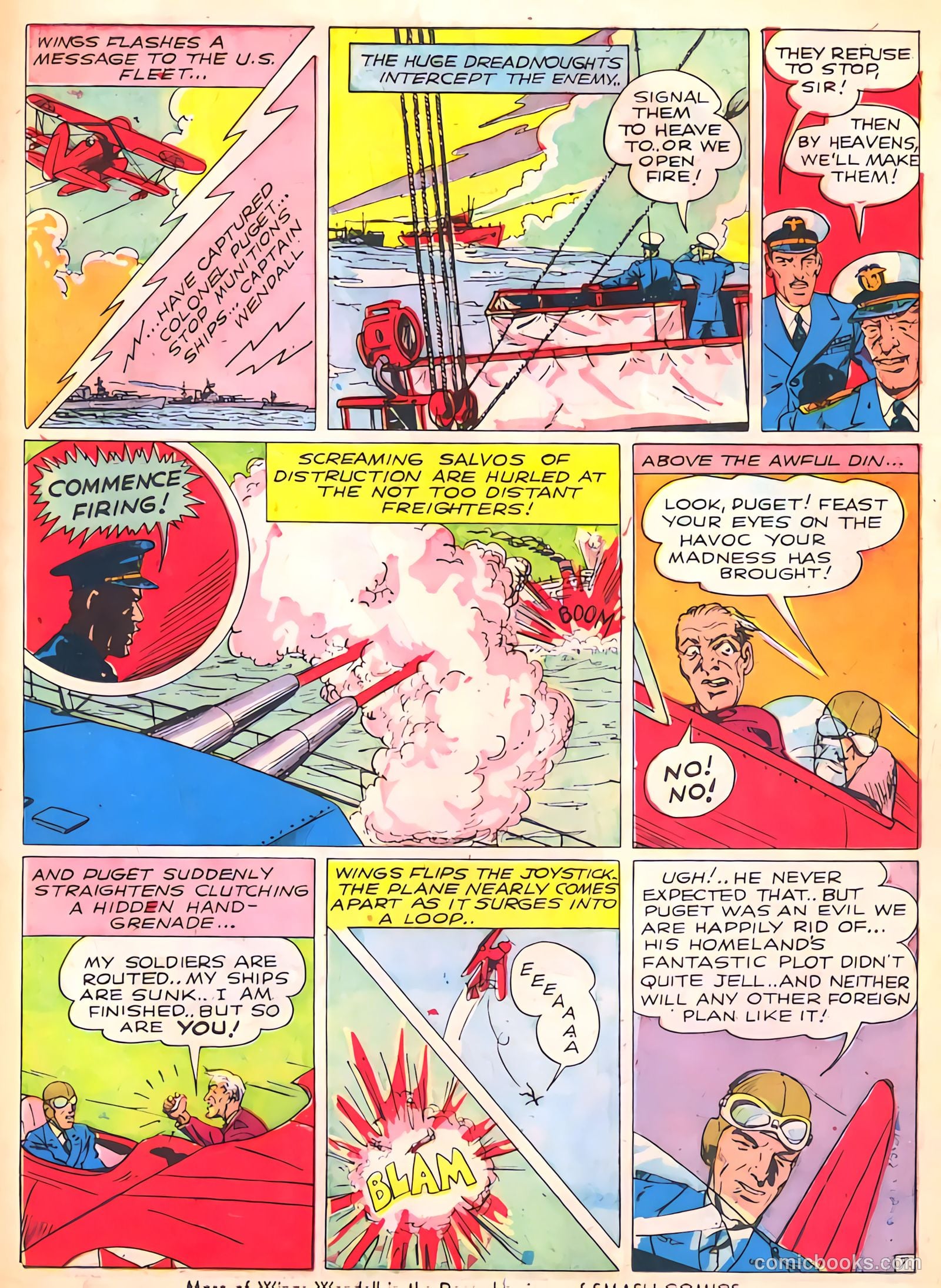 Smash Comics #16 (1940) — page 59 of 68