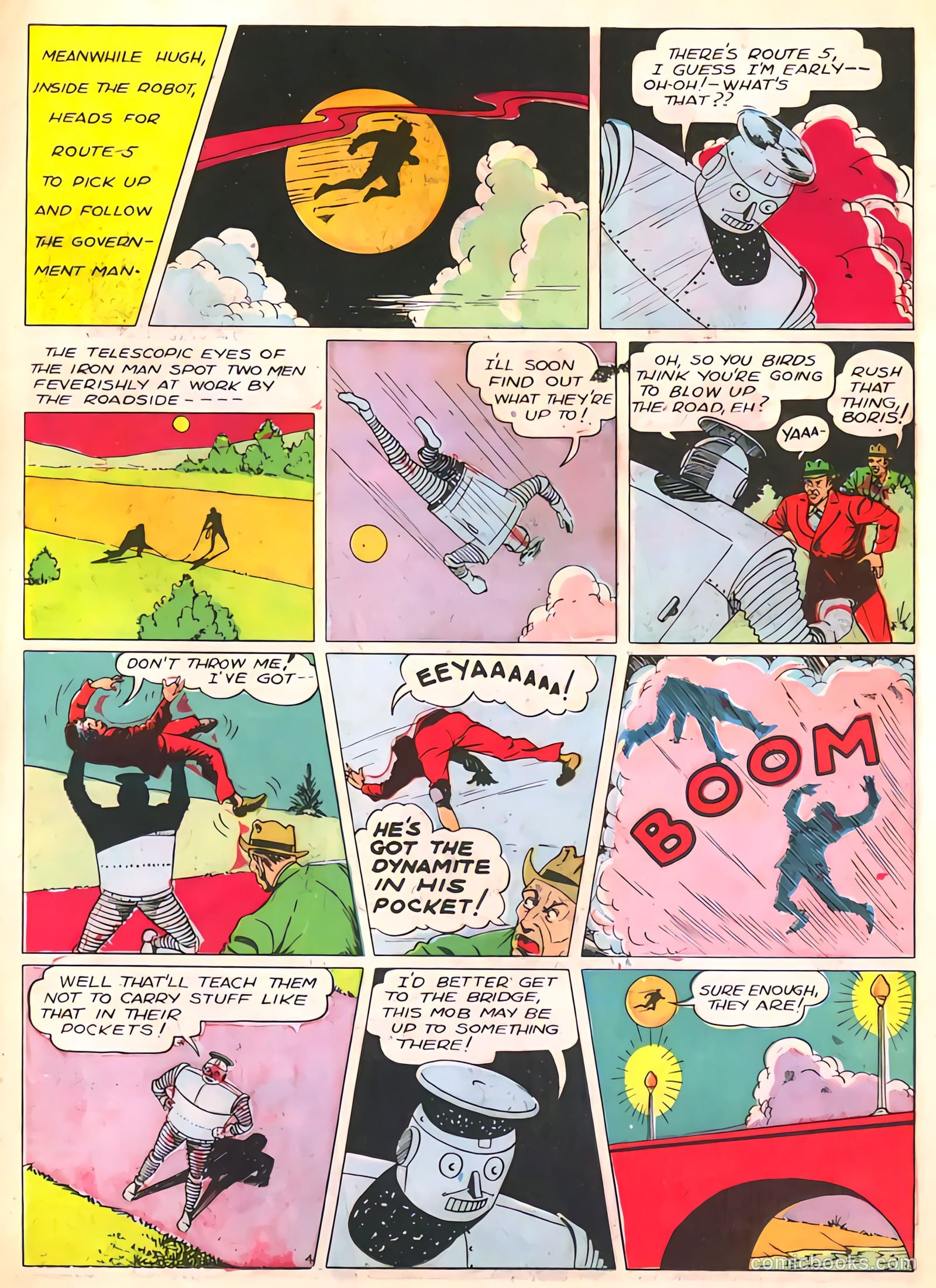 Smash Comics #16 (1940) — page 63 of 68