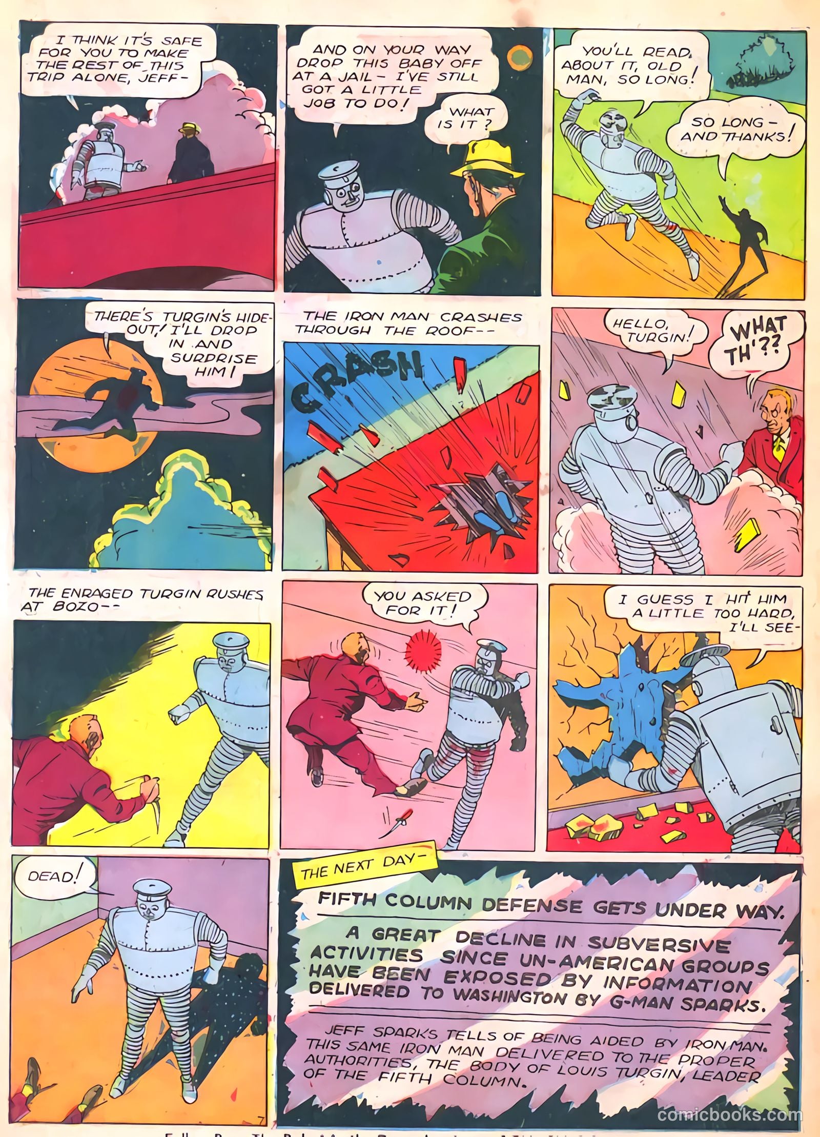 Smash Comics #16 (1940) — page 66 of 68