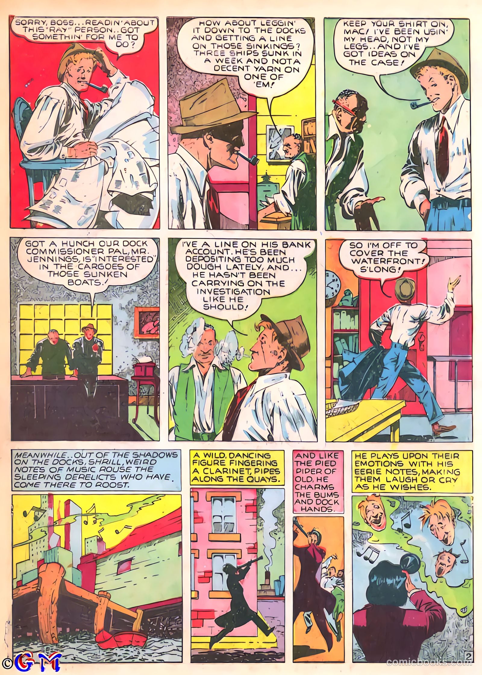 Smash Comics #17 (1940) — page 4 of 68
