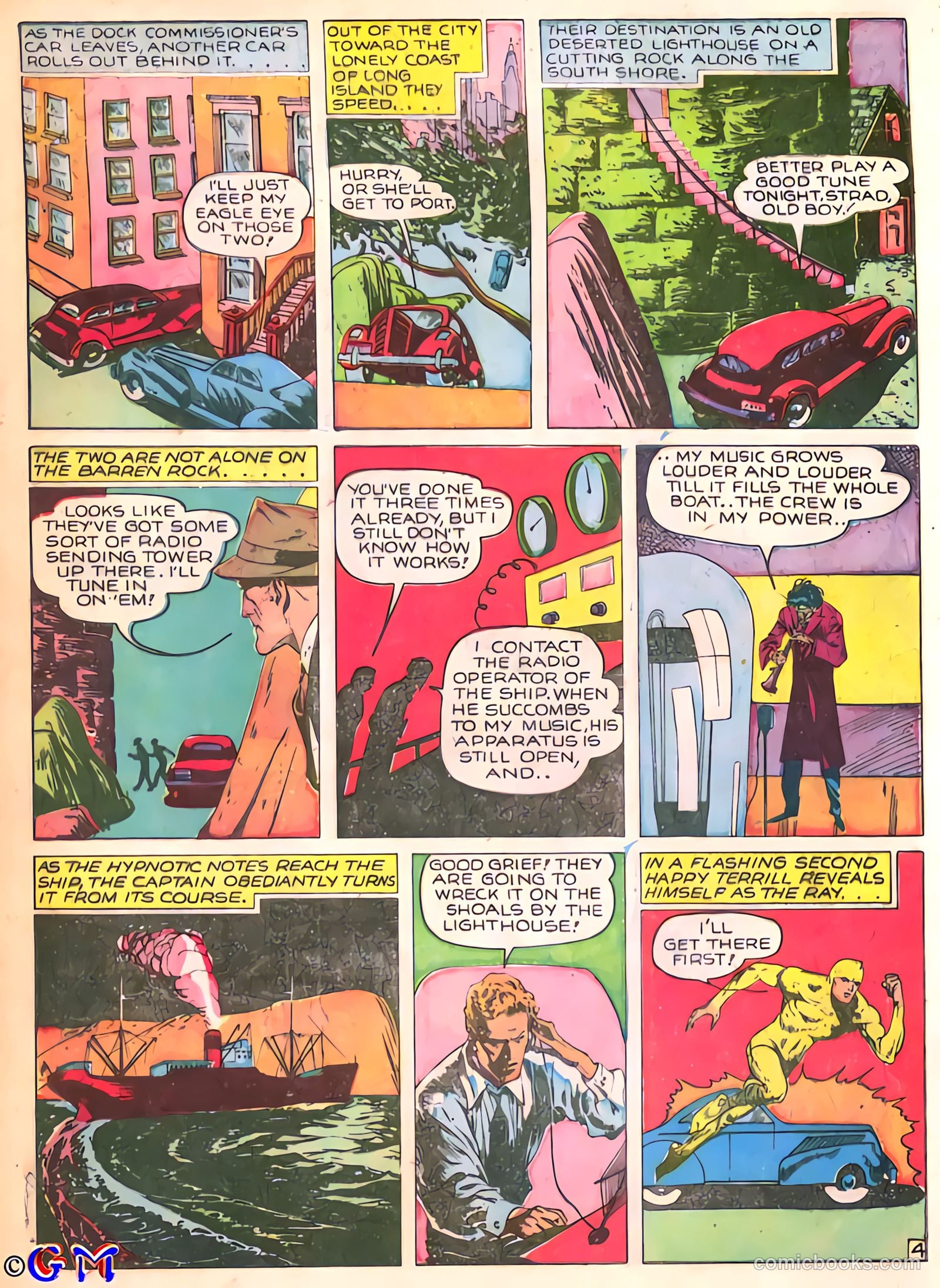 Smash Comics #17 (1940) — page 6 of 68