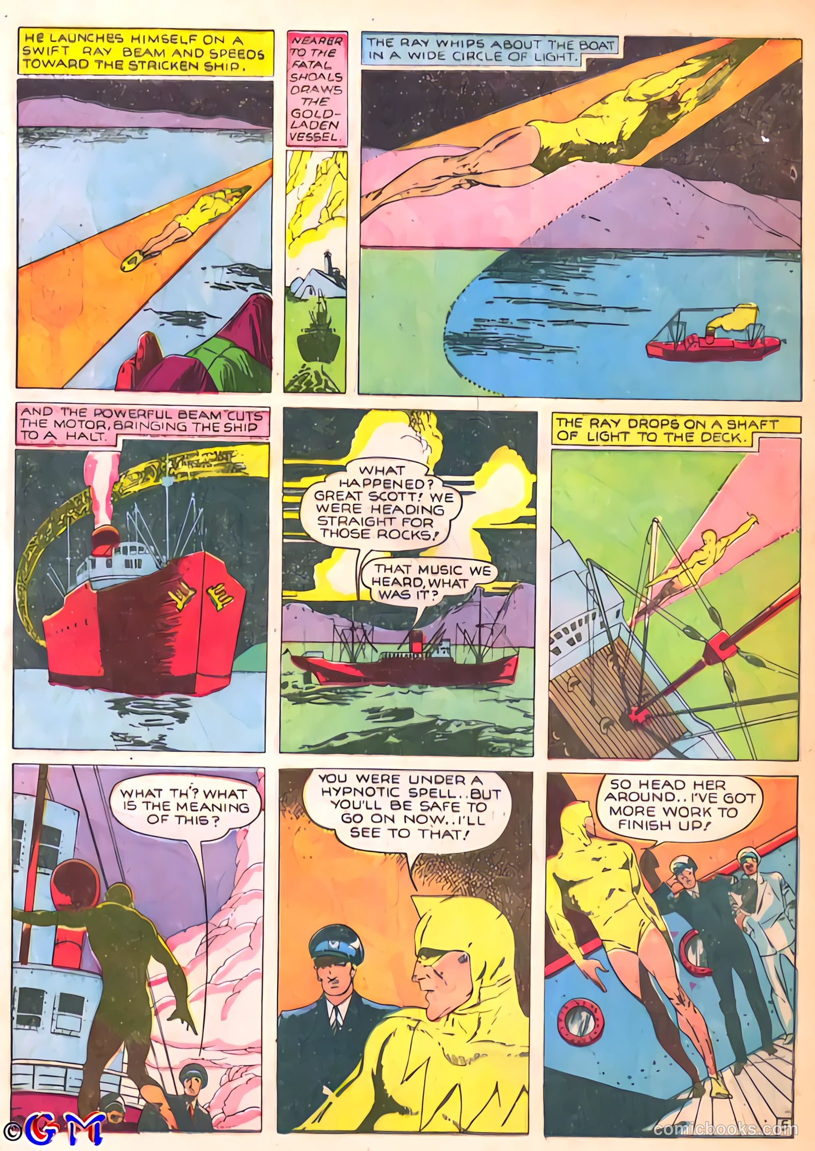 Smash Comics #17 (1940) — page 7 of 68