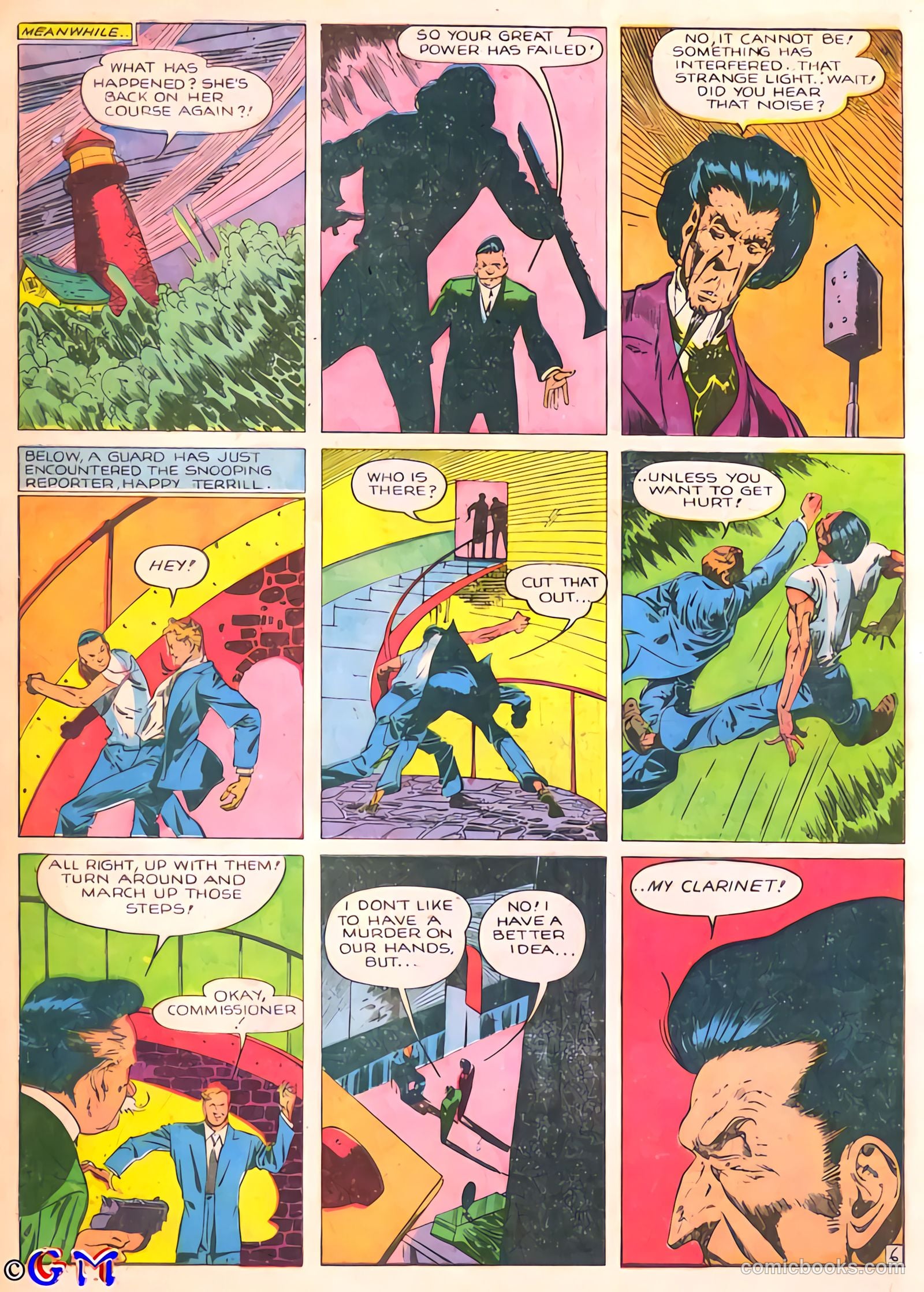 Smash Comics #17 (1940) — page 8 of 68