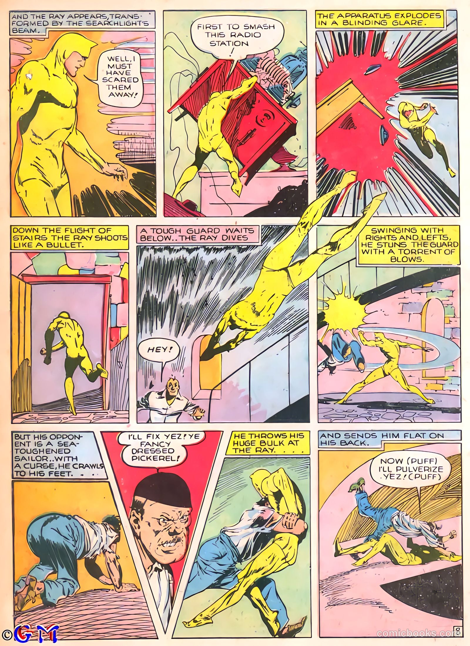 Smash Comics #17 (1940) — page 10 of 68