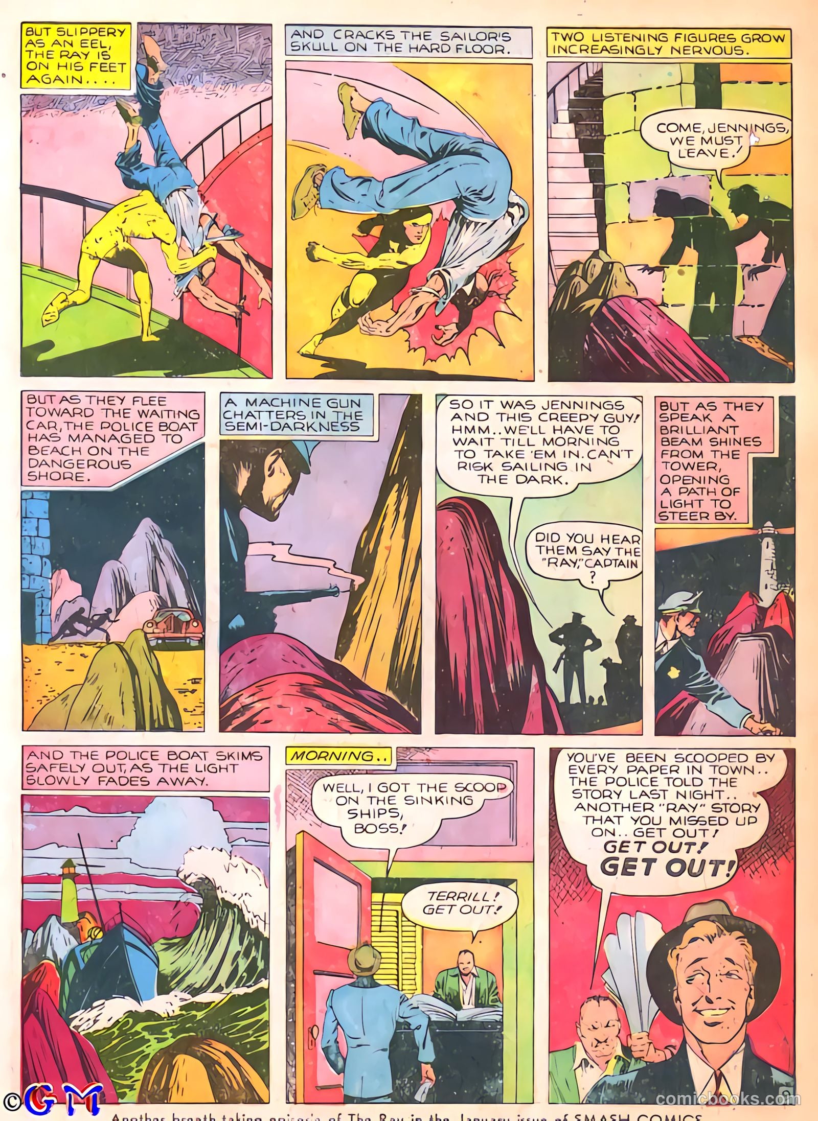 Smash Comics #17 (1940) — page 11 of 68