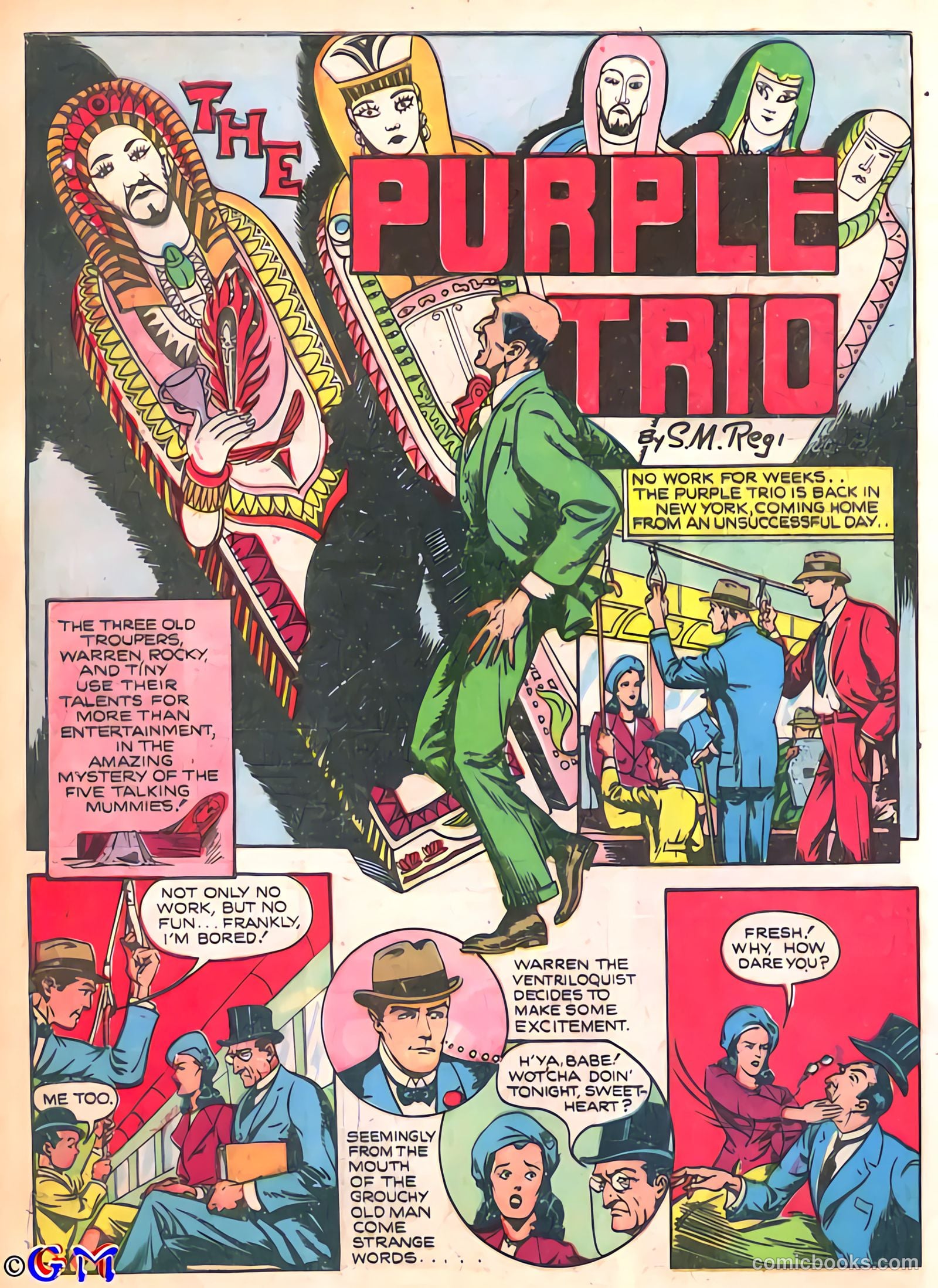 Smash Comics #17 (1940) — page 12 of 68