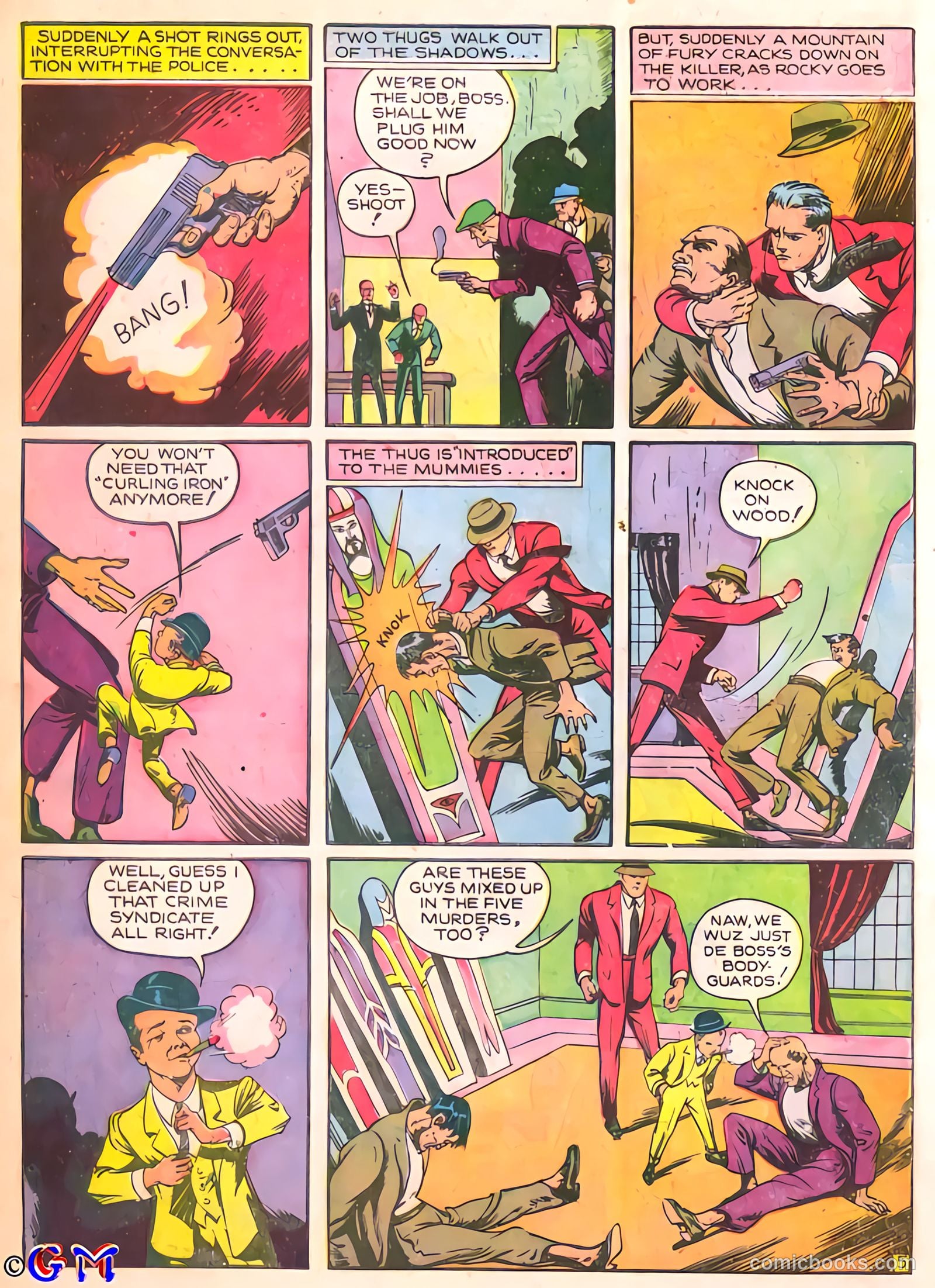 Smash Comics #17 (1940) — page 16 of 68