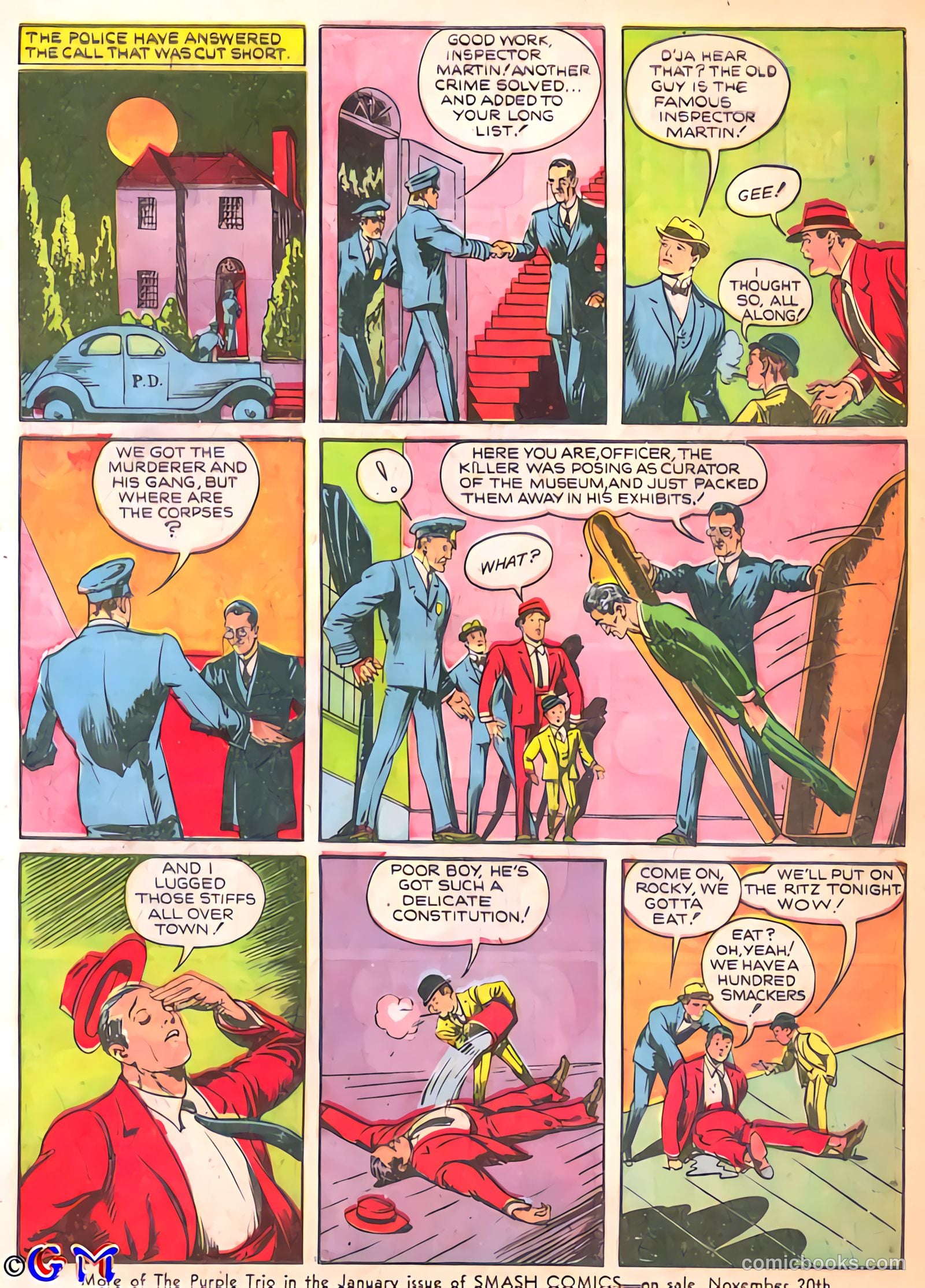 Smash Comics #17 (1940) — page 17 of 68