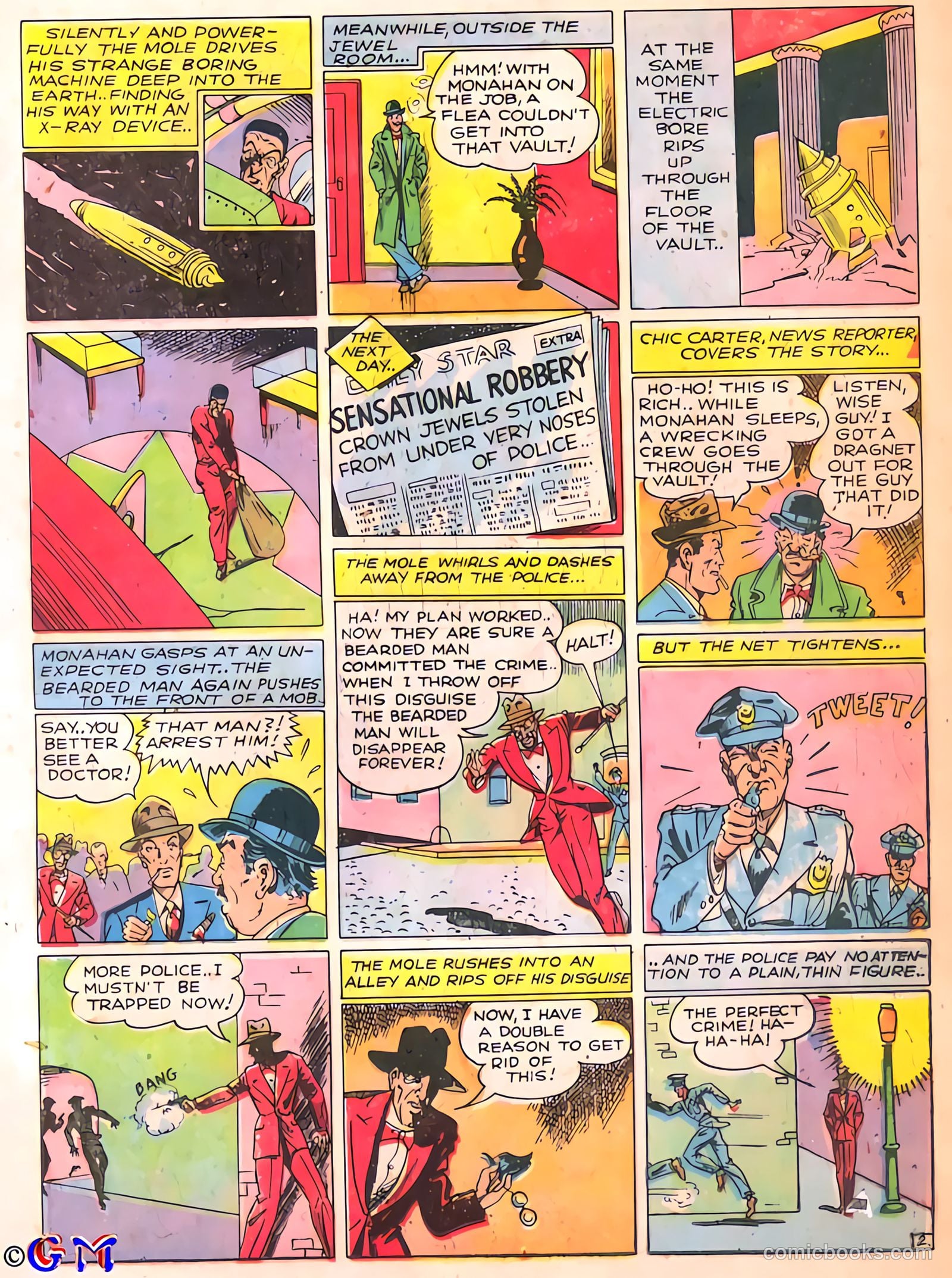Smash Comics #17 (1940) — page 19 of 68