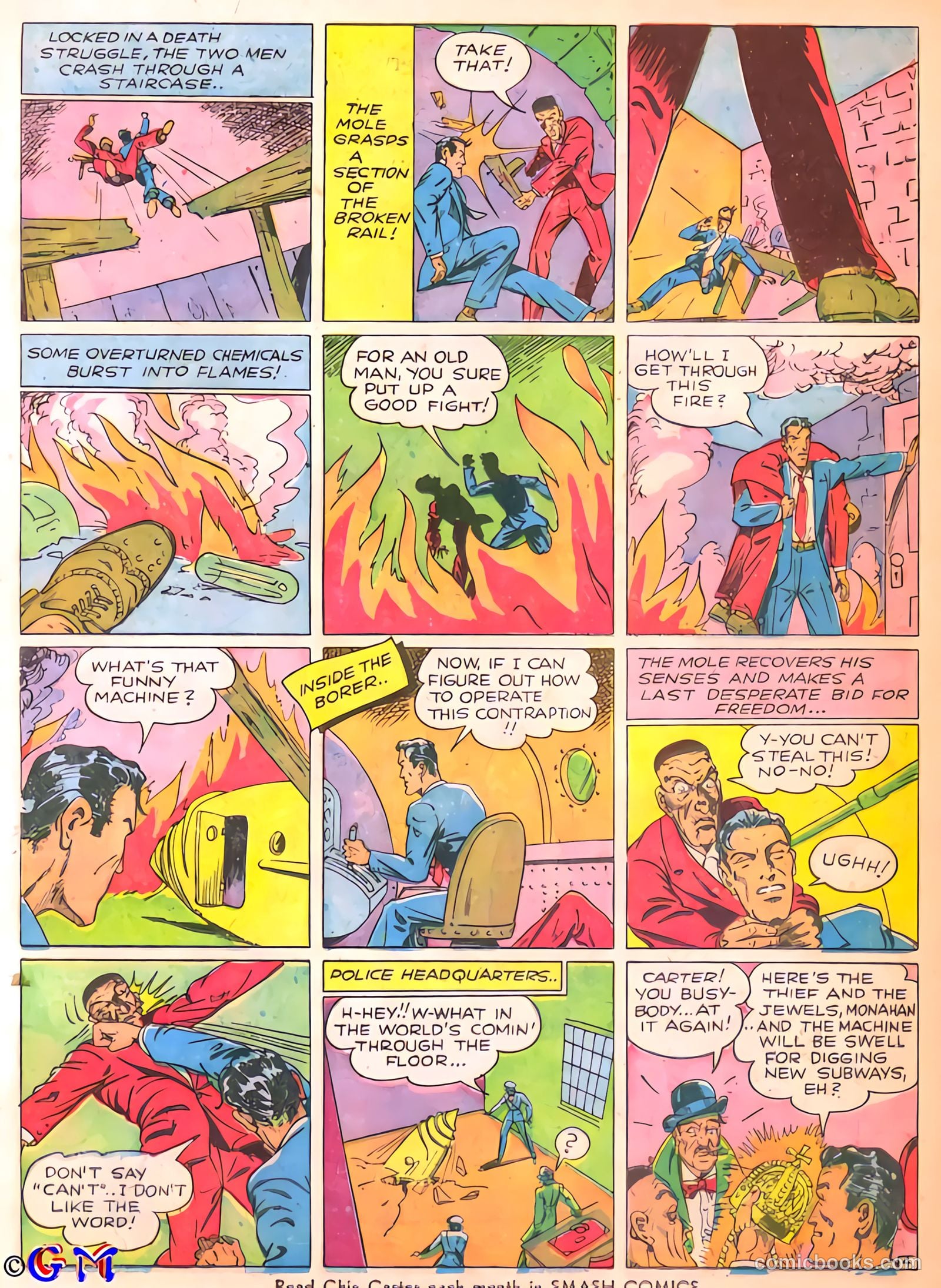 Smash Comics #17 (1940) — page 21 of 68