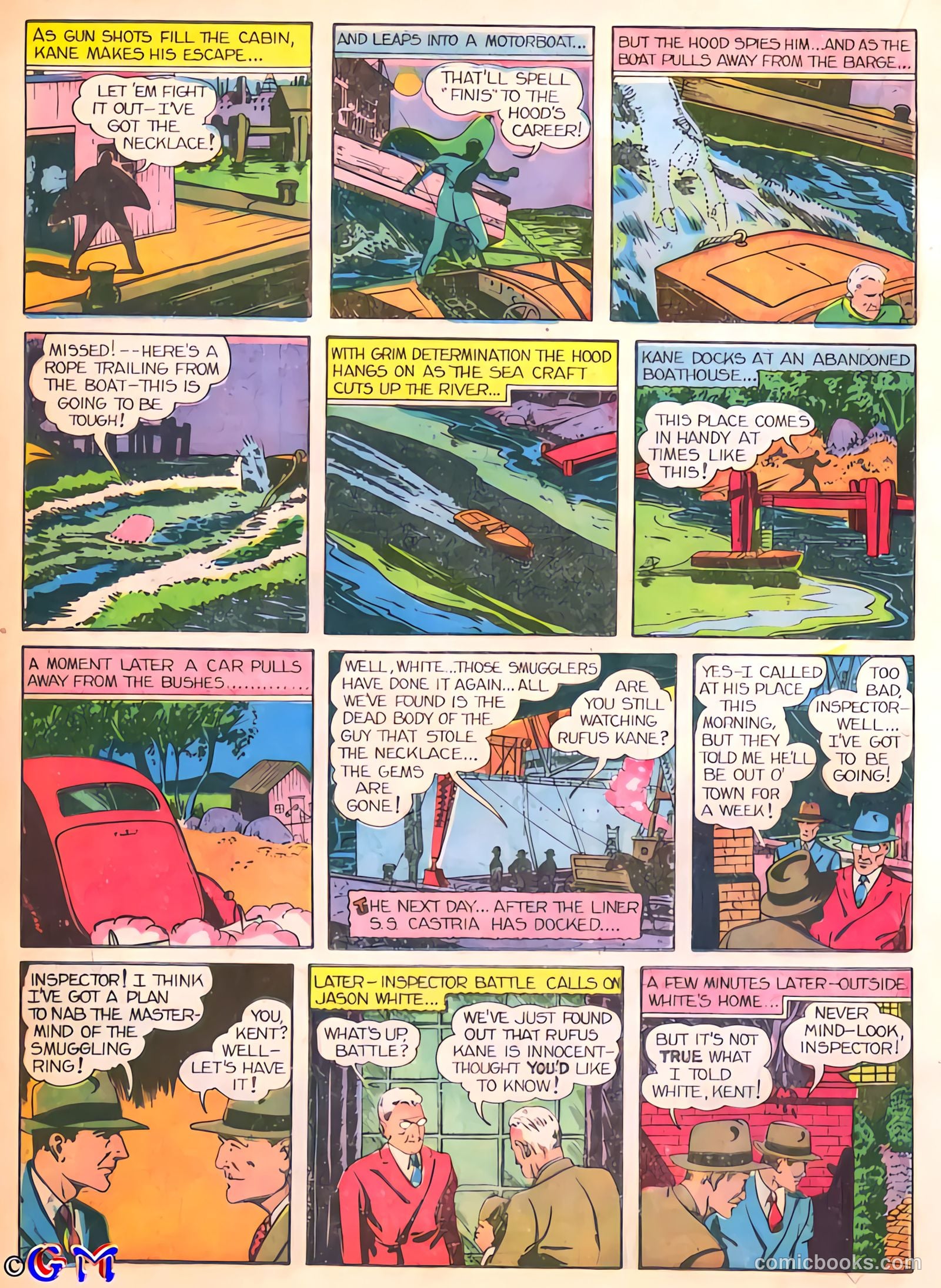 Smash Comics #17 (1940) — page 32 of 68