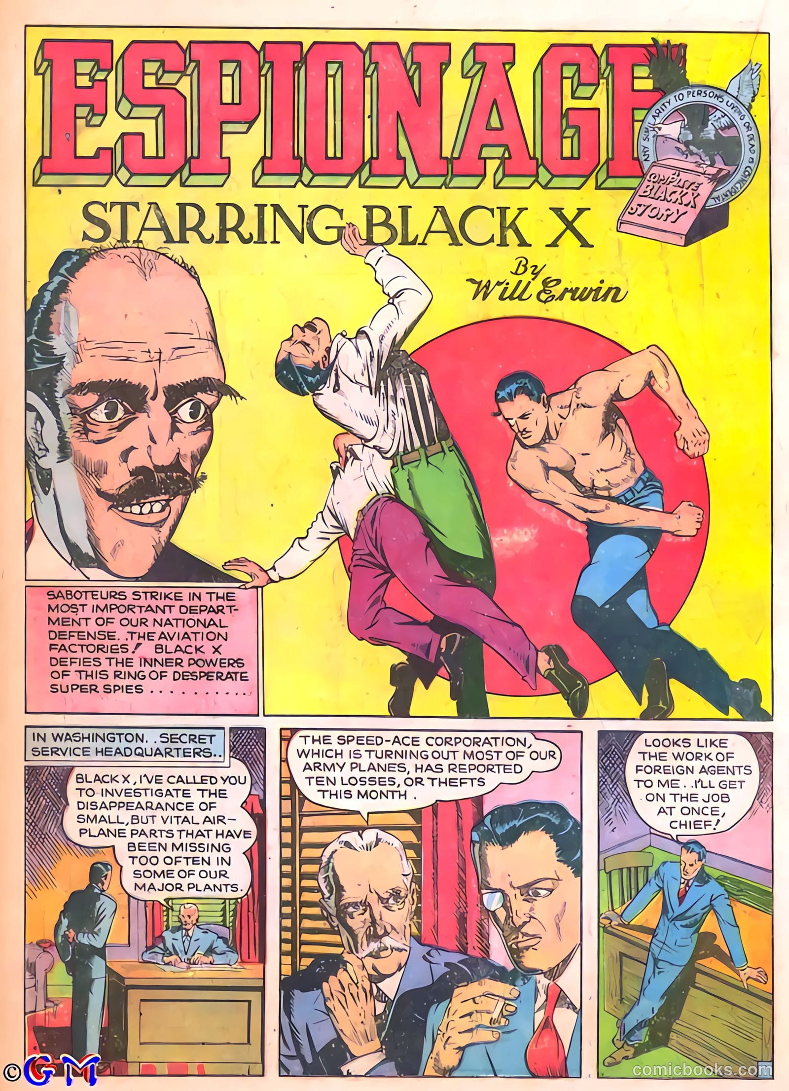 Smash Comics #17 (1940) — page 34 of 68