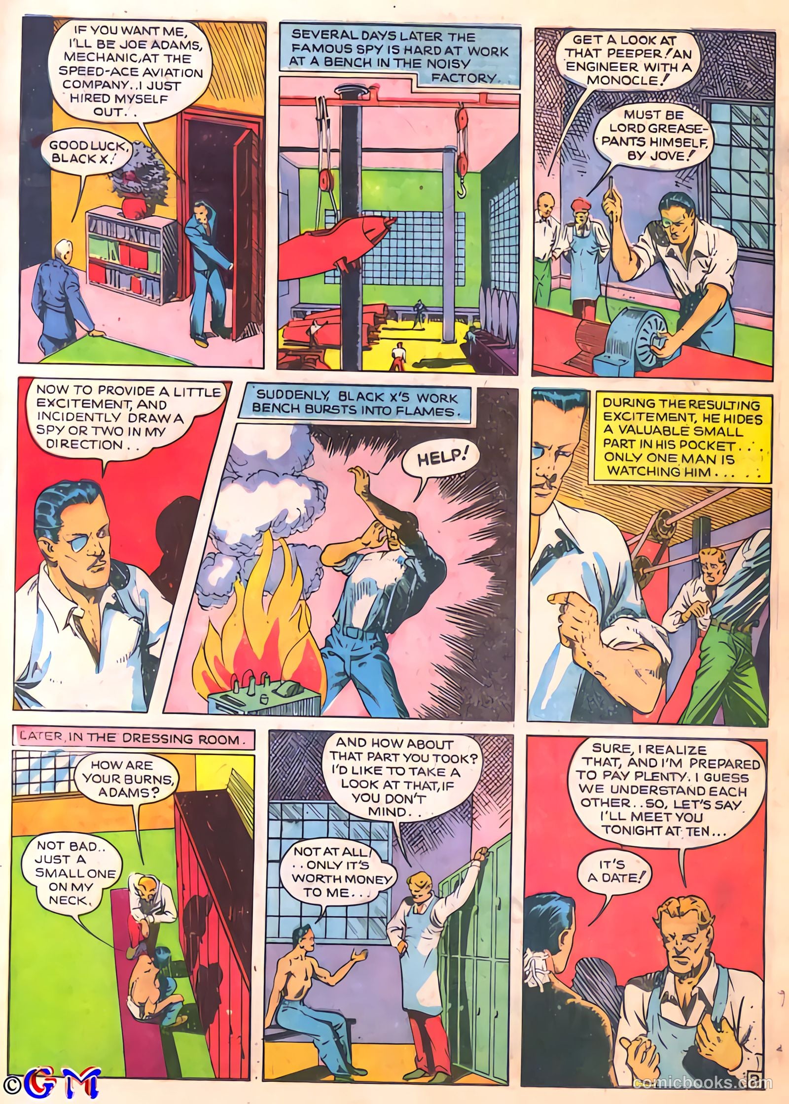Smash Comics #17 (1940) — page 35 of 68