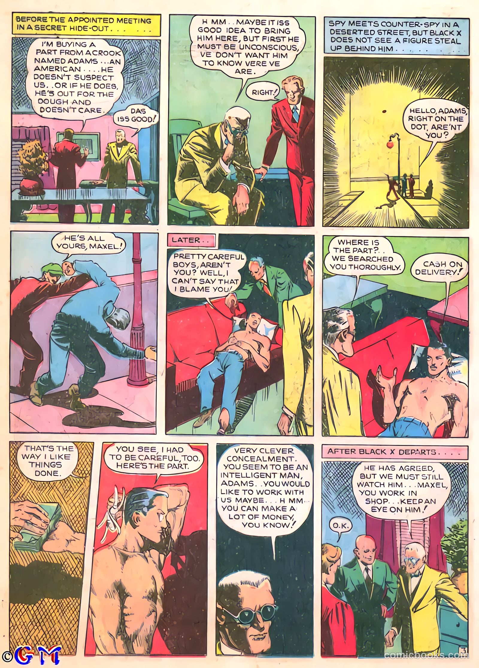 Smash Comics #17 (1940) — page 36 of 68