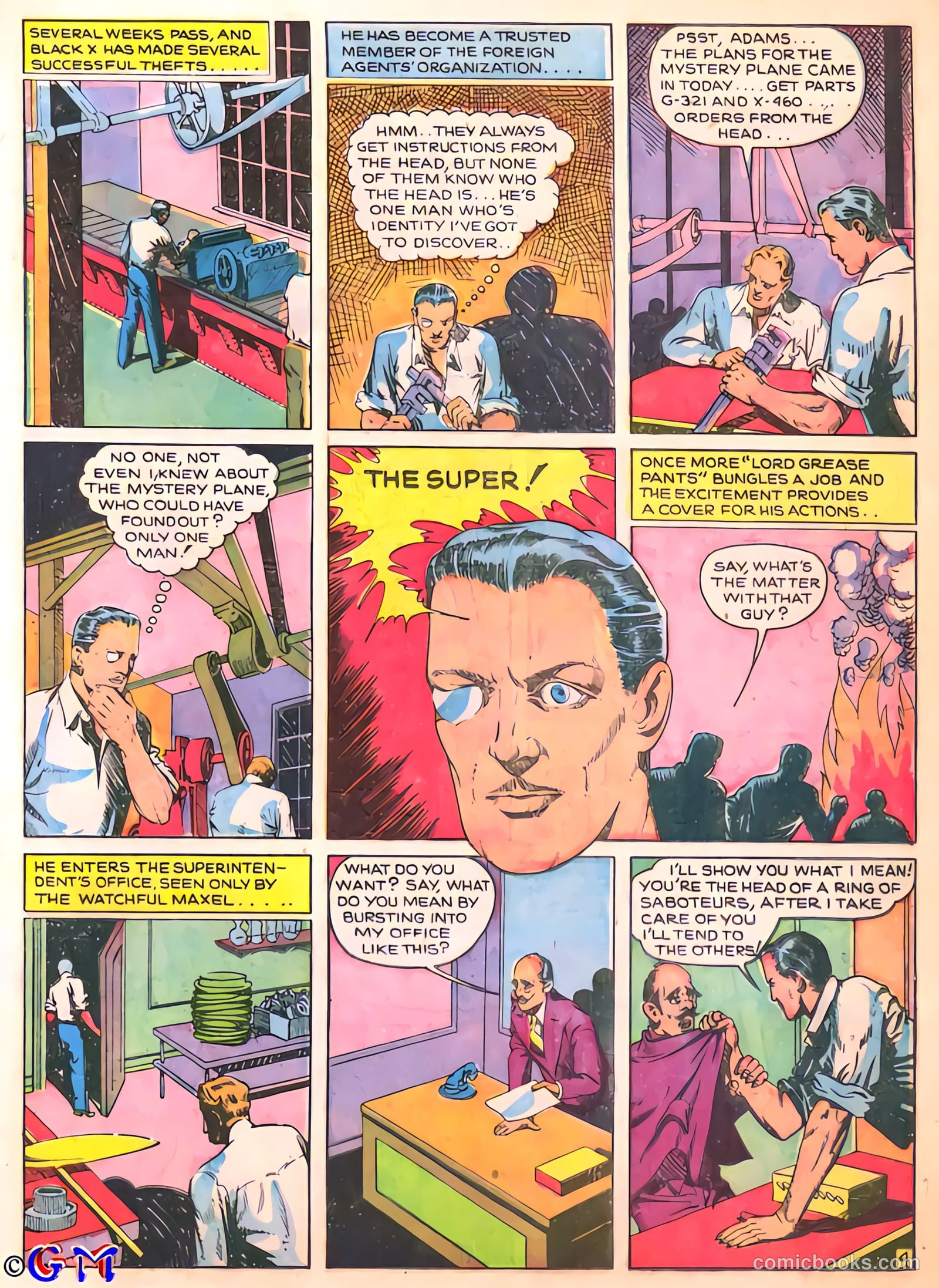 Smash Comics #17 (1940) — page 37 of 68