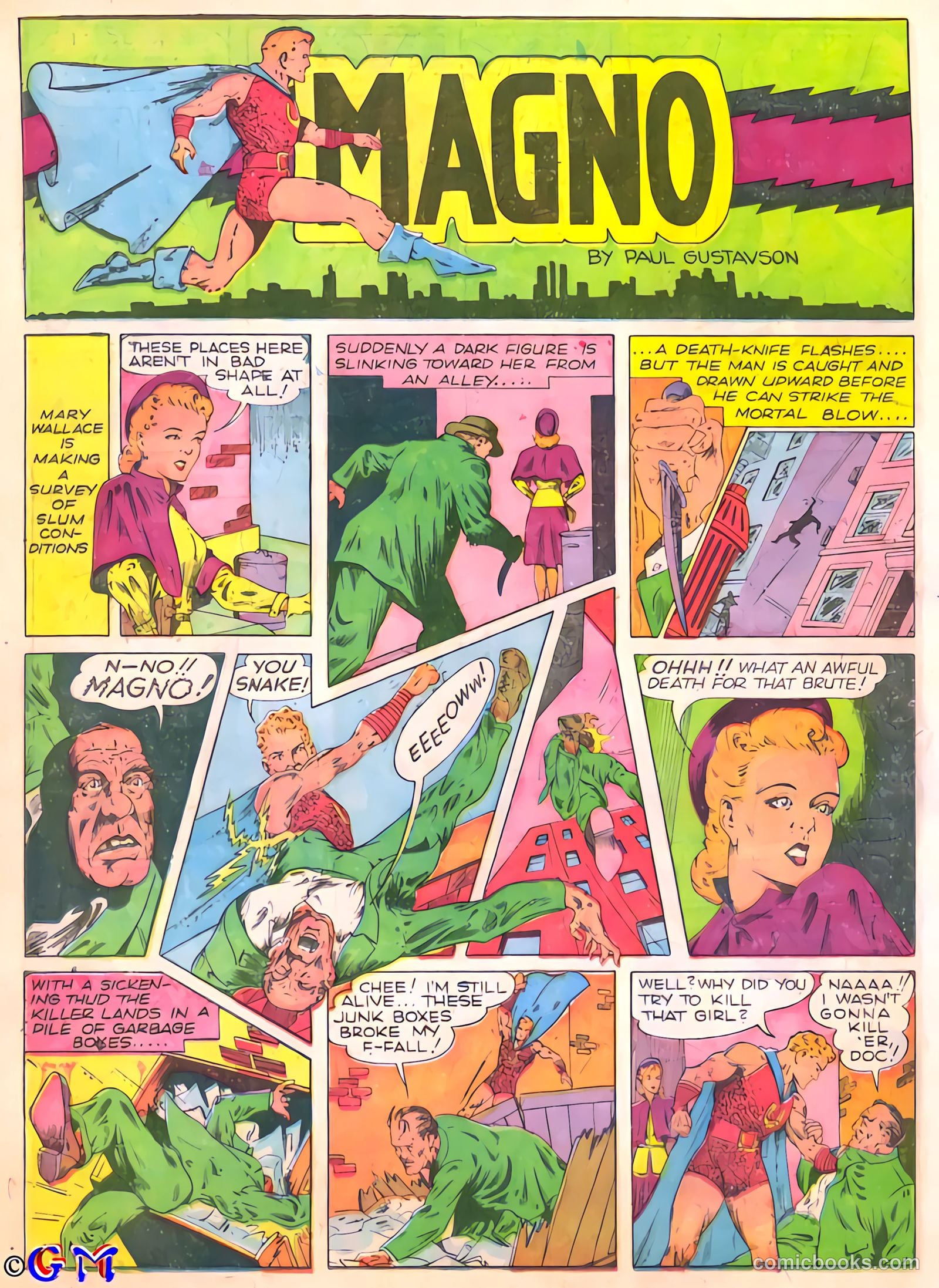 Smash Comics #17 (1940) — page 40 of 68